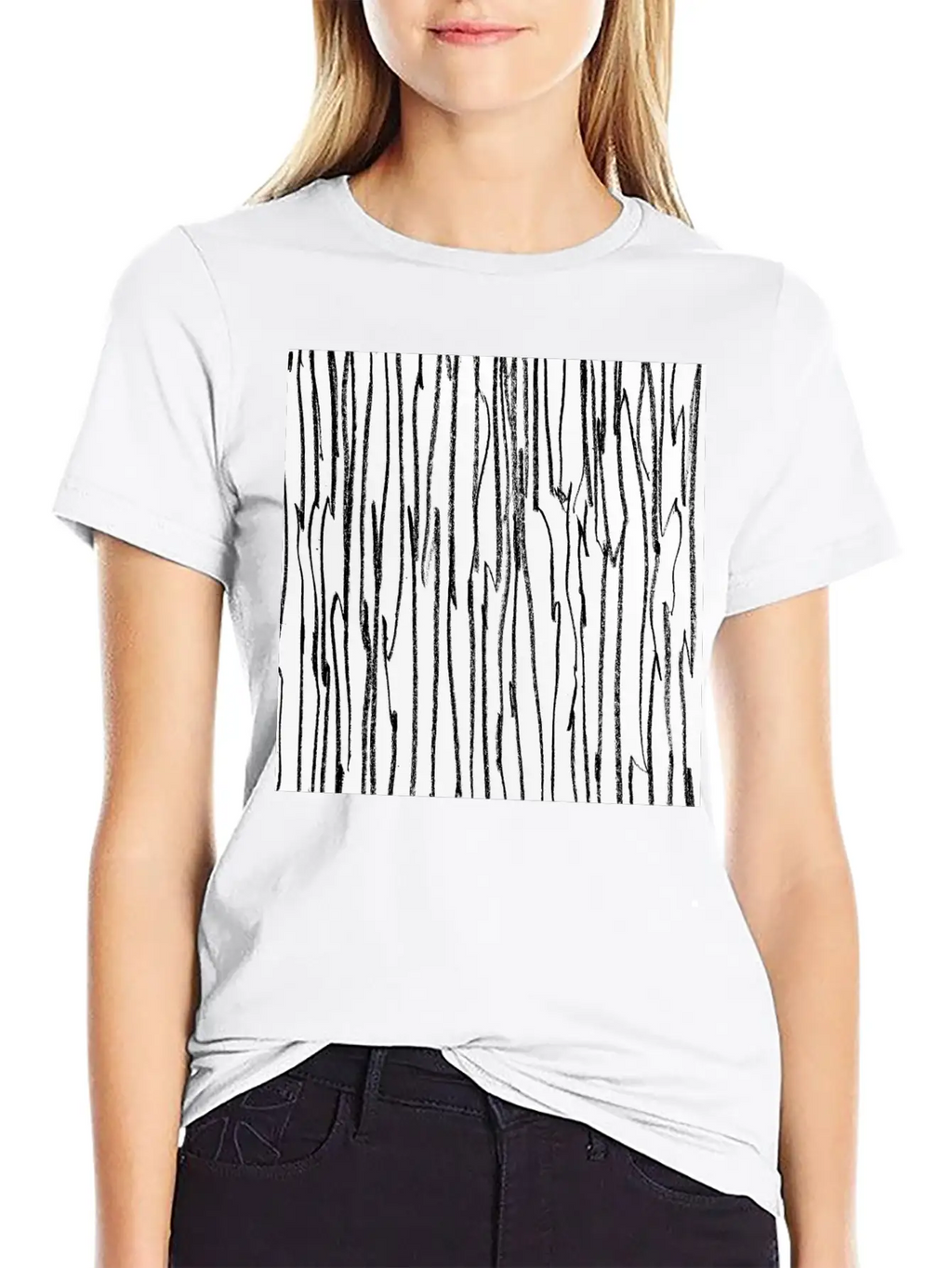Modern Calligraphy Design Classic Cotton Tee – Unisex Comfort For Any Season