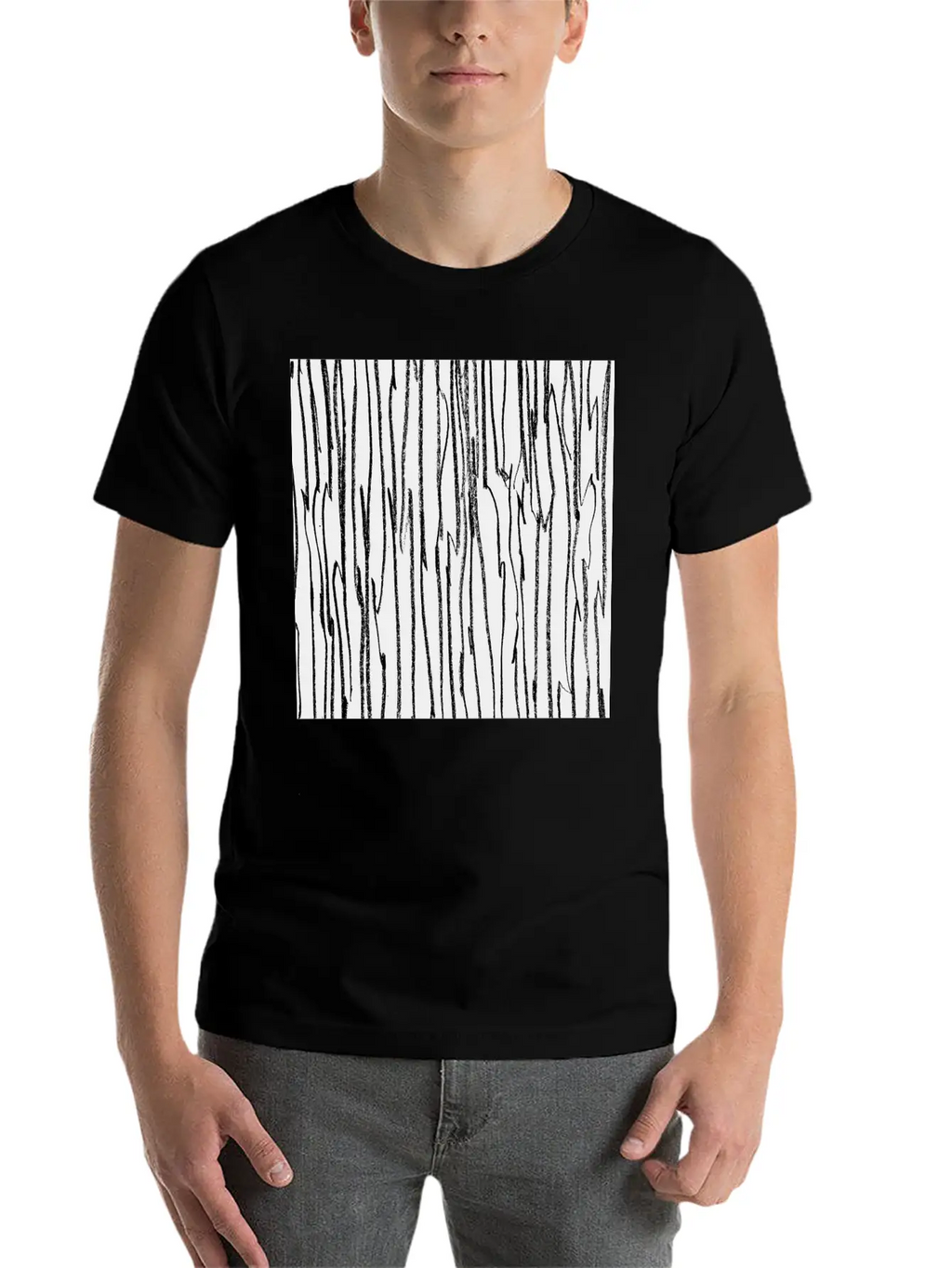 Modern Calligraphy Design Classic Cotton Tee – Unisex Comfort For Any Season