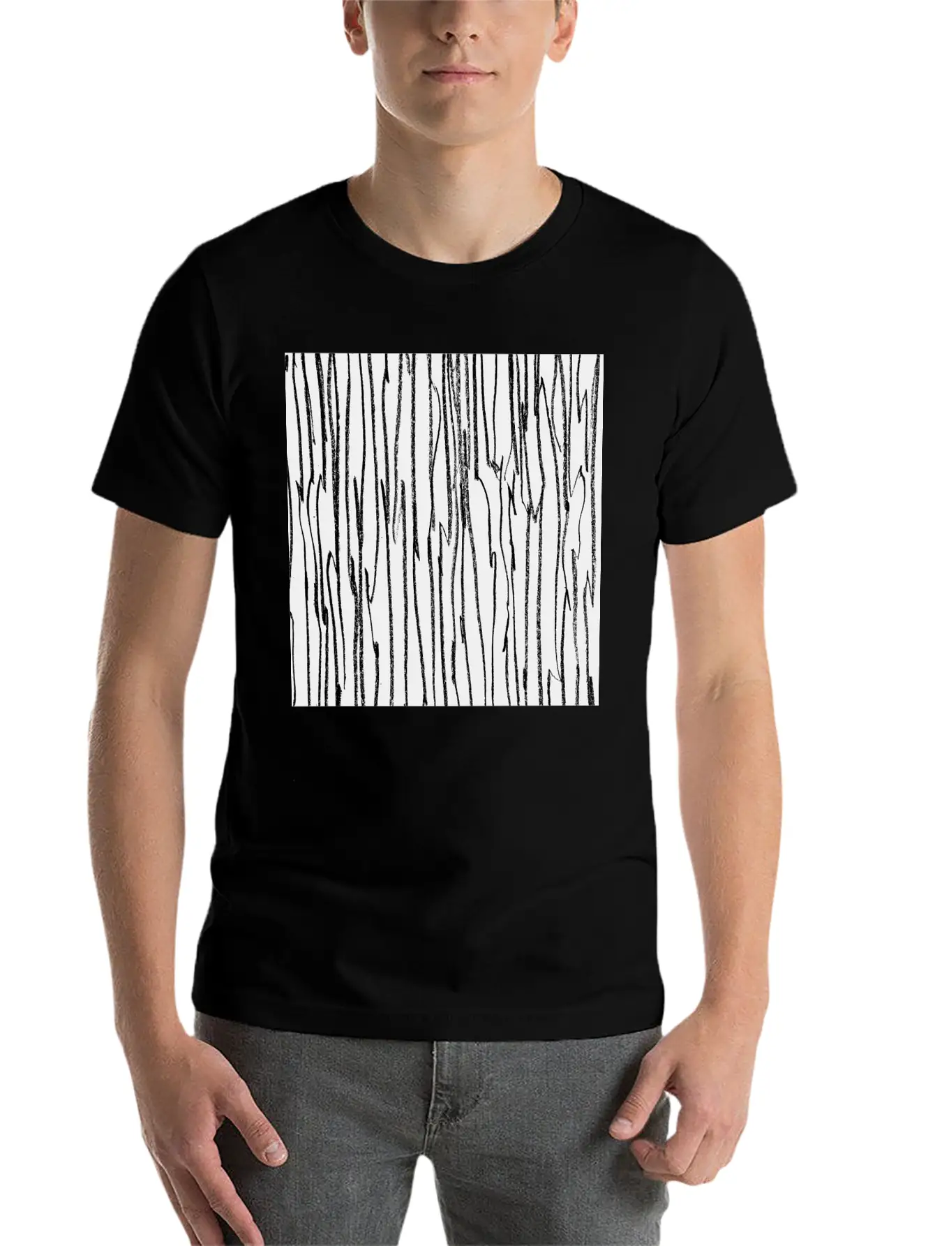Modern Calligraphy Design Classic Cotton Tee – Unisex Comfort For Any Season