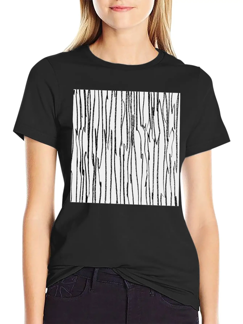 Modern Calligraphy Design Classic Cotton Tee – Unisex Comfort For Any Season