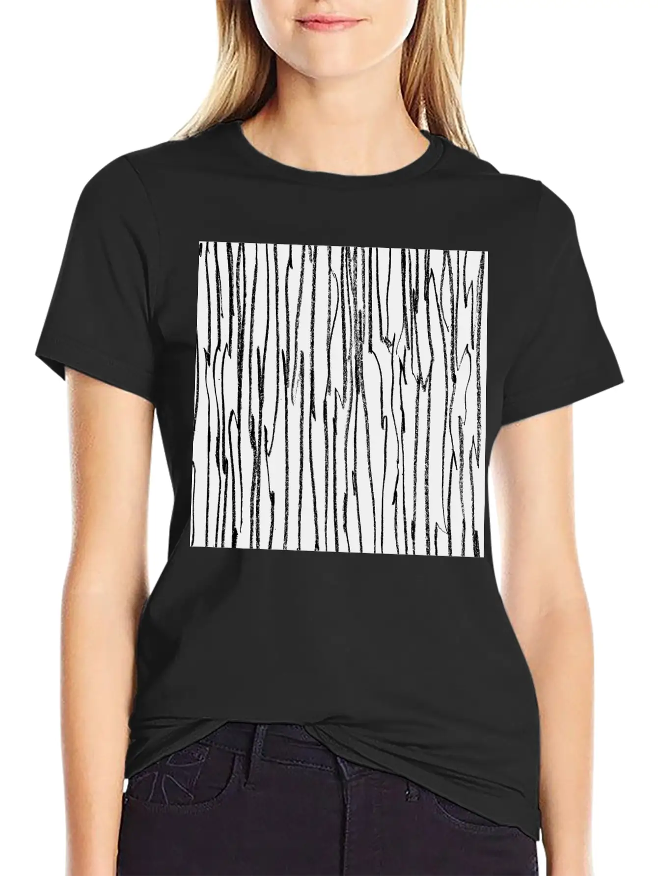 Modern Calligraphy Design Classic Cotton Tee – Unisex Comfort For Any Season