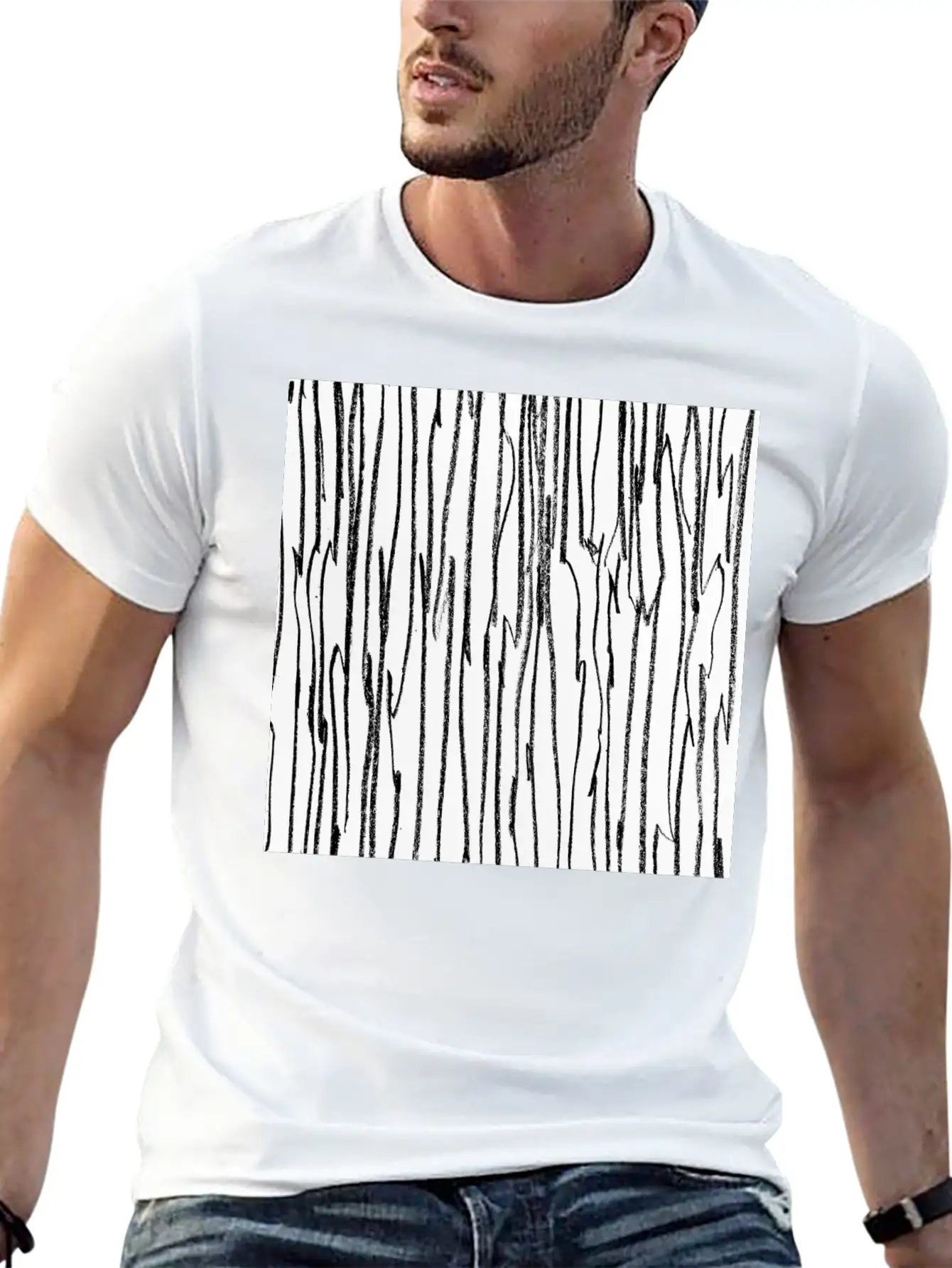 Modern Calligraphy Design Classic Cotton Tee – Unisex Comfort For Any Season