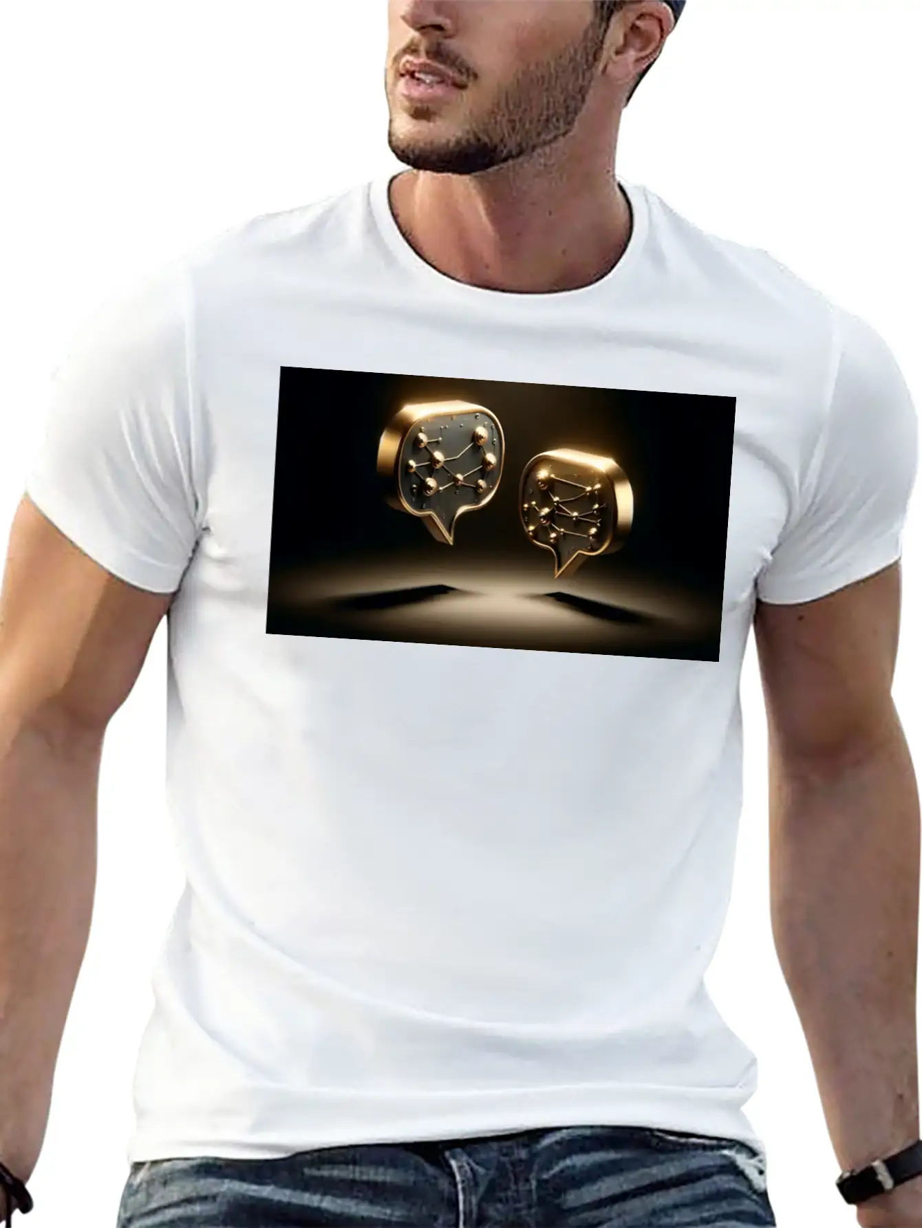 Modern Design Breathable Graphic T-Shirt – Perfect For Casual Days