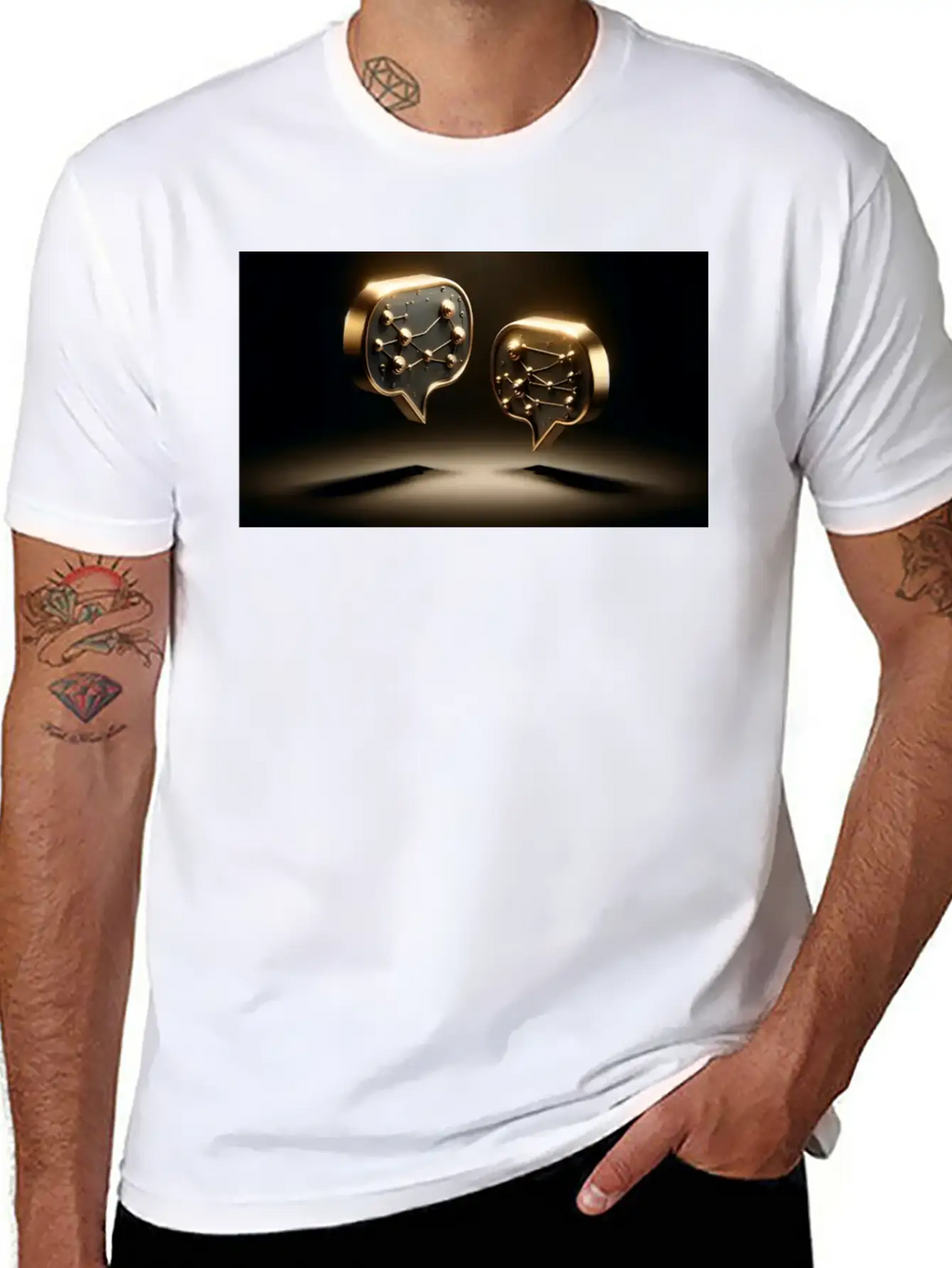 Modern Design Breathable Graphic T-Shirt – Perfect For Casual Days