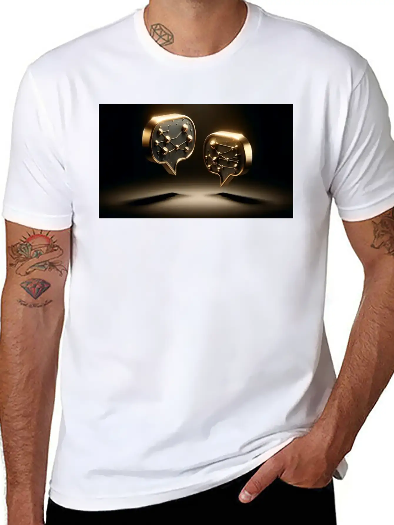 Modern Design Breathable Graphic T-Shirt – Perfect For Casual Days