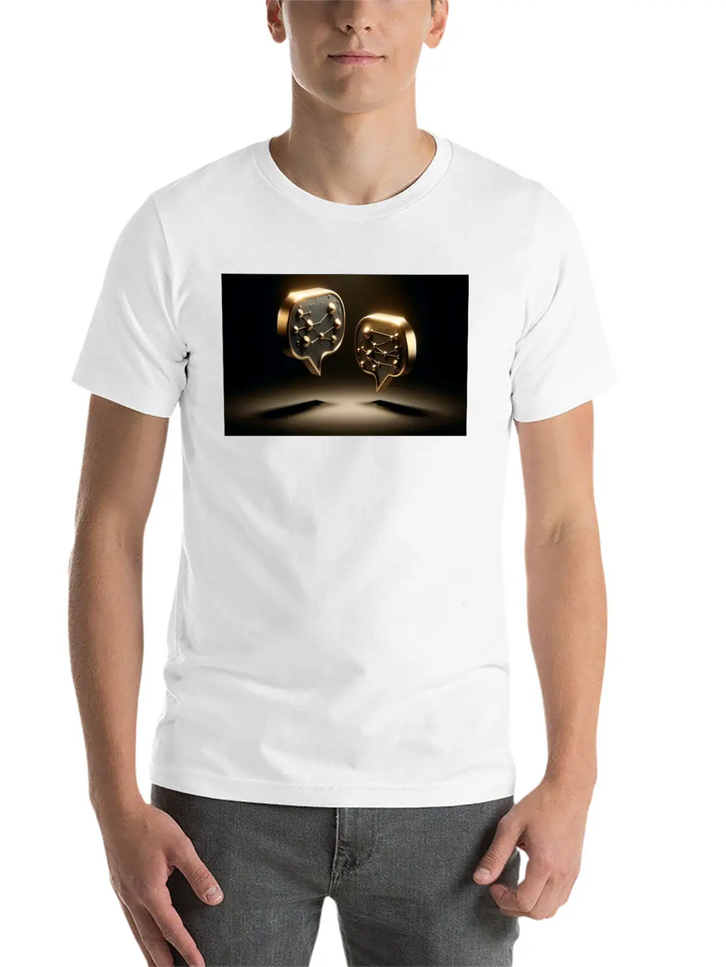 Modern Design Breathable Graphic T-Shirt – Perfect For Casual Days