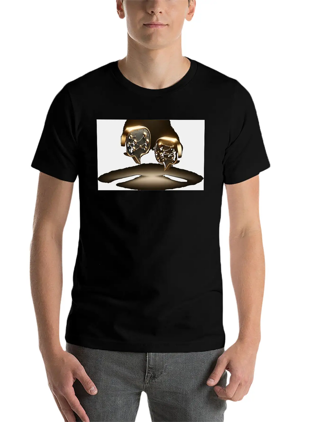 Modern Design Breathable Graphic T-Shirt – Perfect For Casual Days