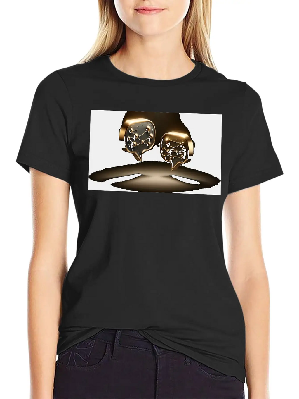 Modern Design Breathable Graphic T-Shirt – Perfect For Casual Days