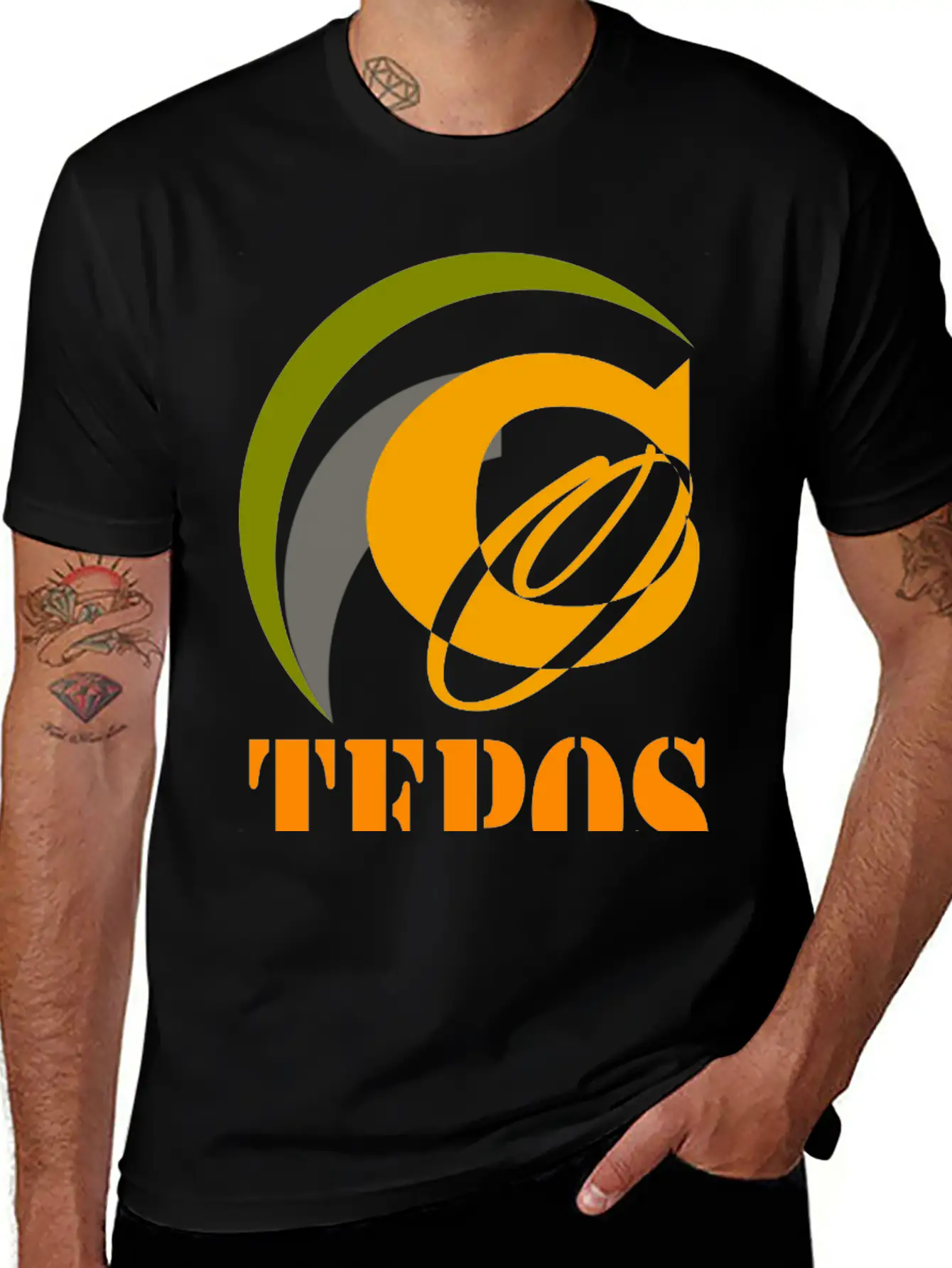 Modern Elegance In A C Logo Classic Cotton Tee – Unisex Comfort For Any Season