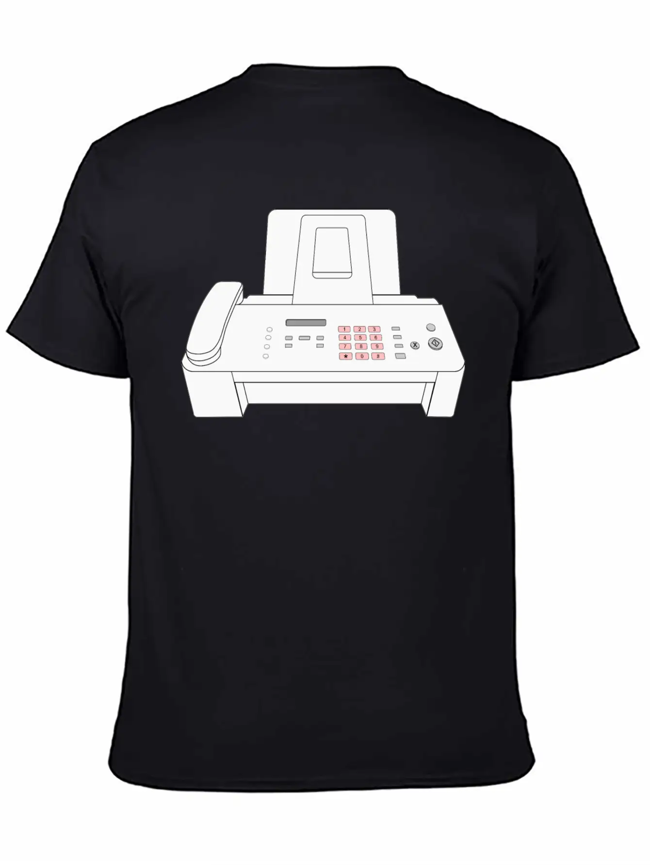 Modern Fax Machine Essential Cotton Tee For Daily Outfits – Unisex Style