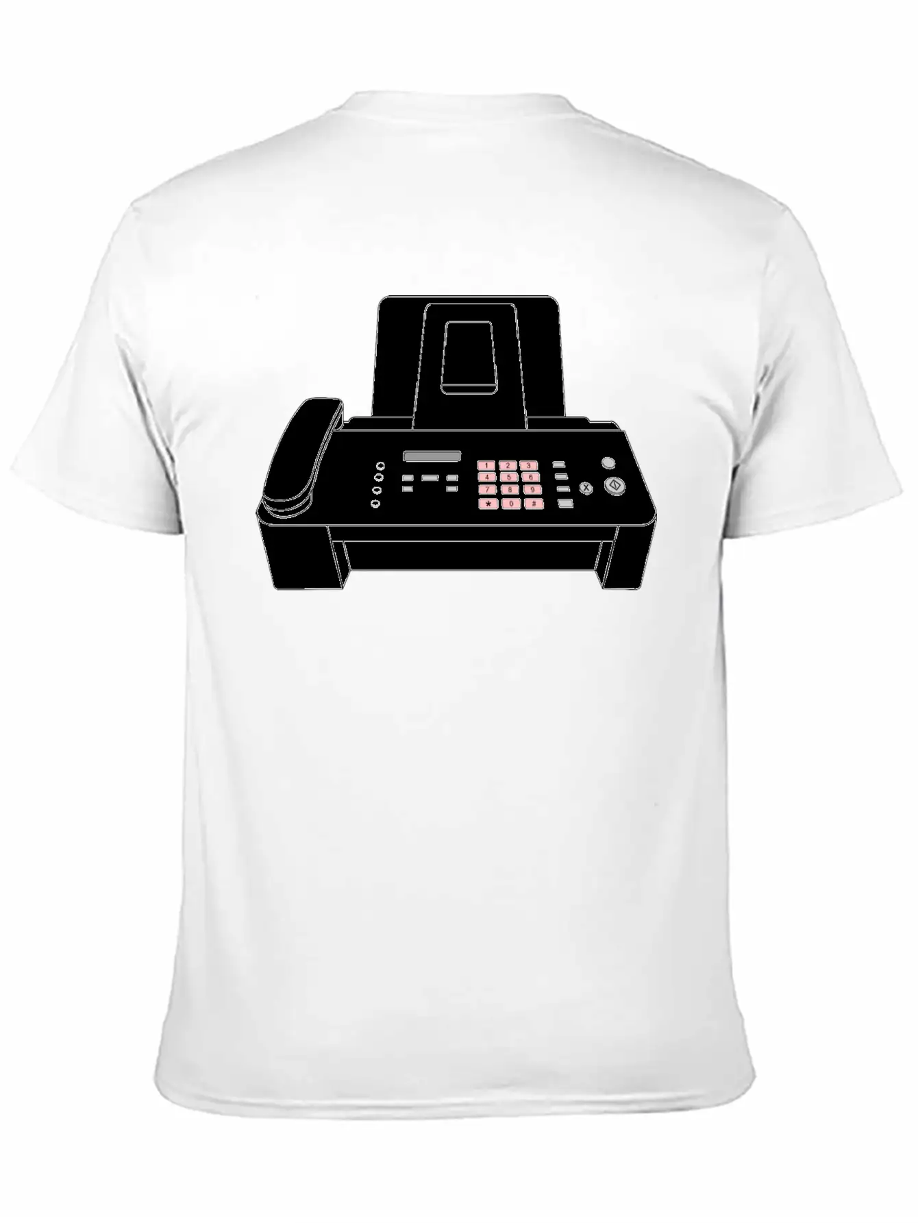 Modern Fax Machine Essential Cotton Tee For Daily Outfits – Unisex Style