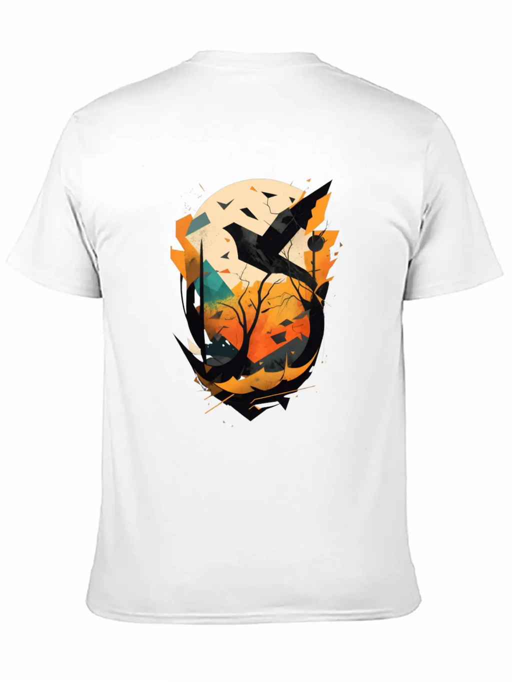 Modern Nature: Black Bird Relaxed Everyday Tee – Lightweight And Durable Cotton