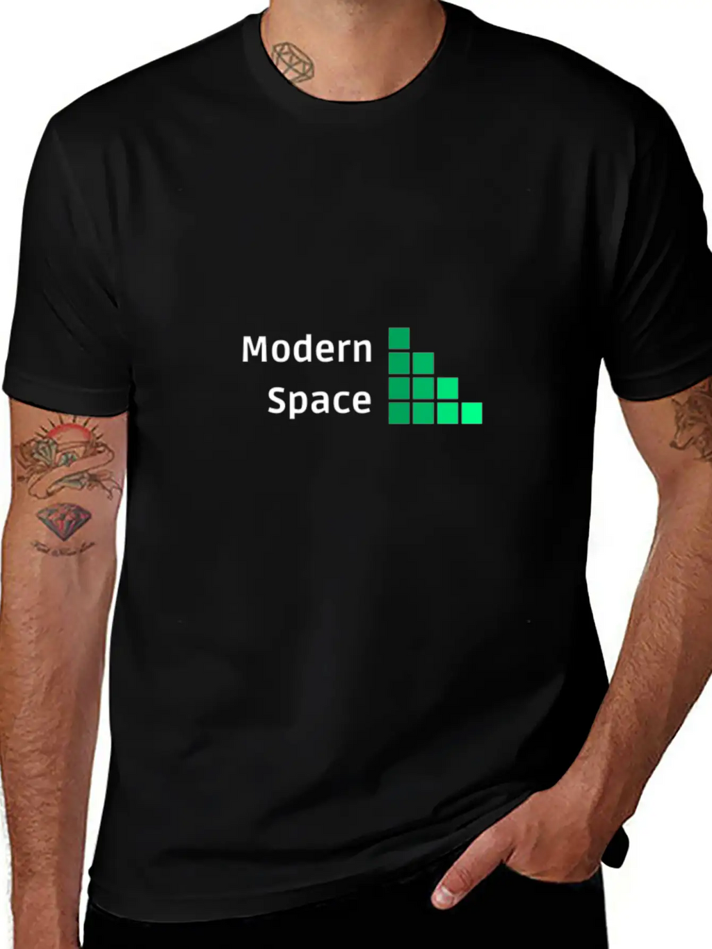 Modern Space Relaxed Everyday Tee – Lightweight And Durable Cotton