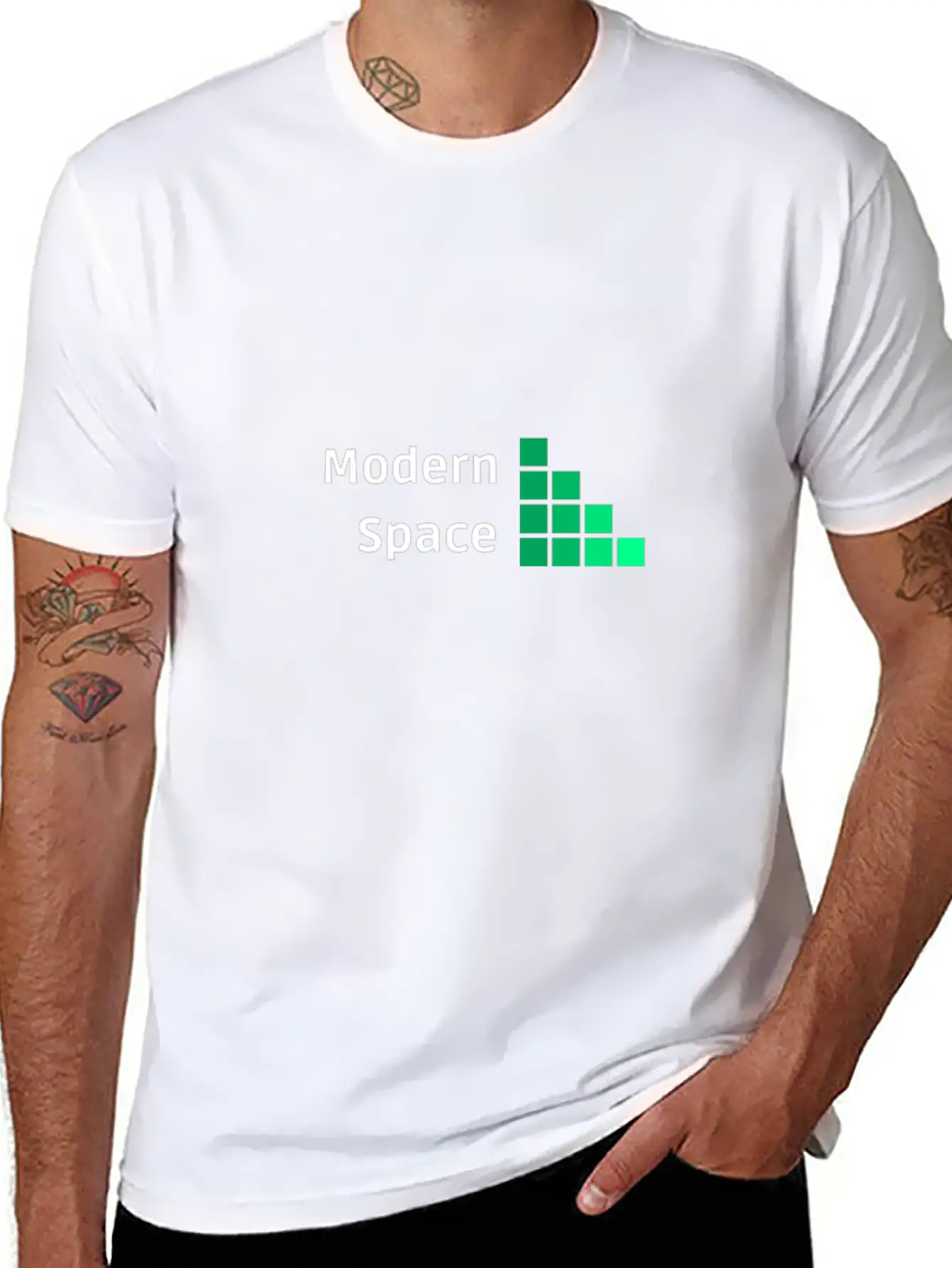 Modern Space Relaxed Everyday Tee – Lightweight And Durable Cotton