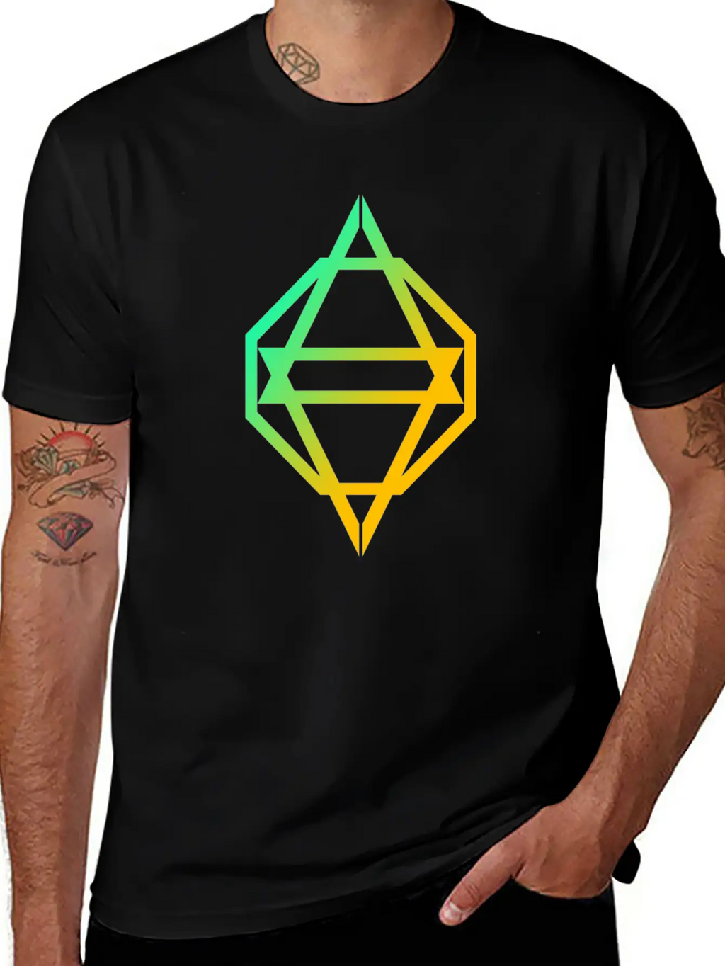 MODERN SYMBOL Relaxed Everyday Tee – Lightweight And Durable Cotton