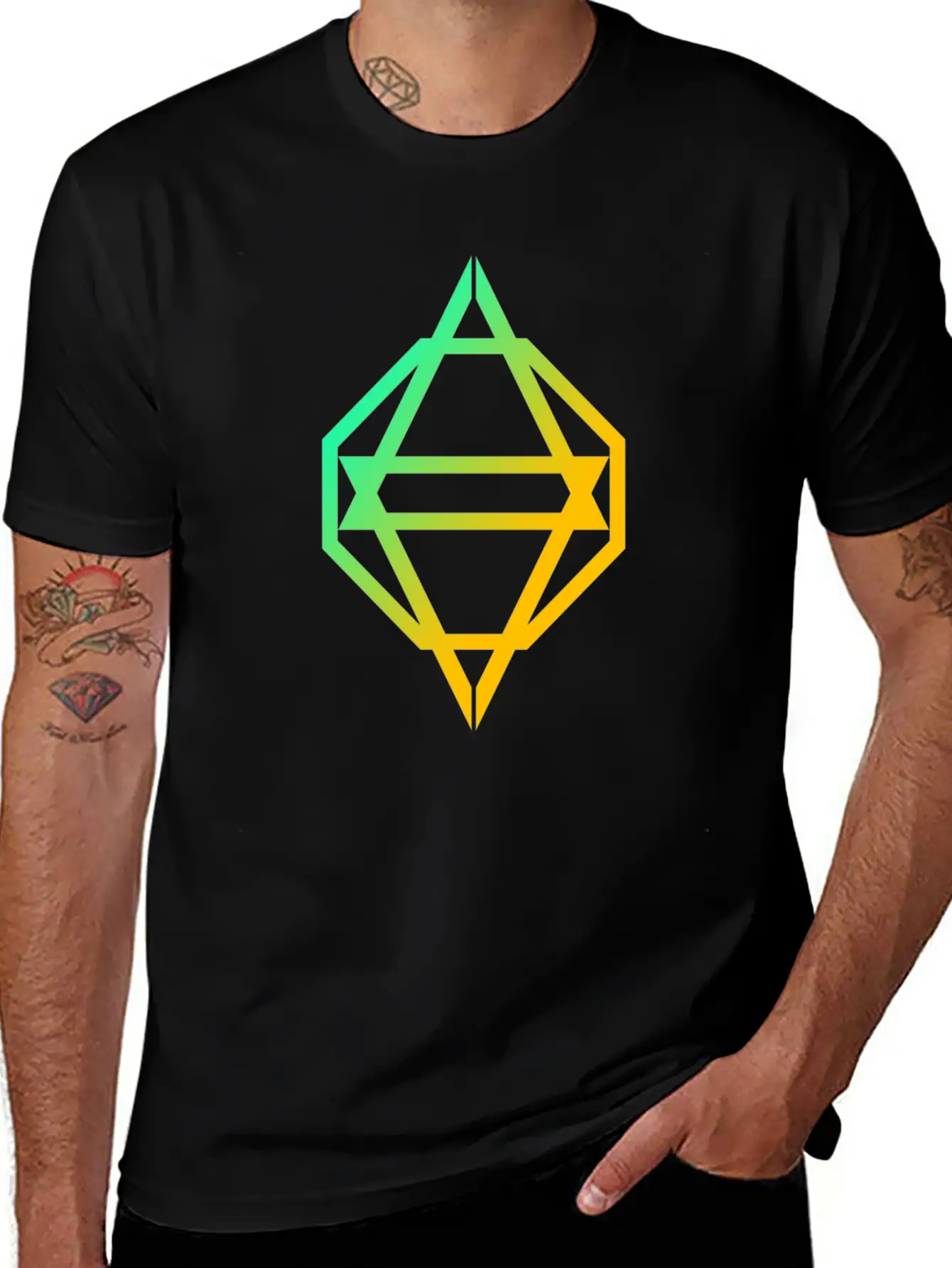 MODERN SYMBOL Relaxed Everyday Tee – Lightweight And Durable Cotton