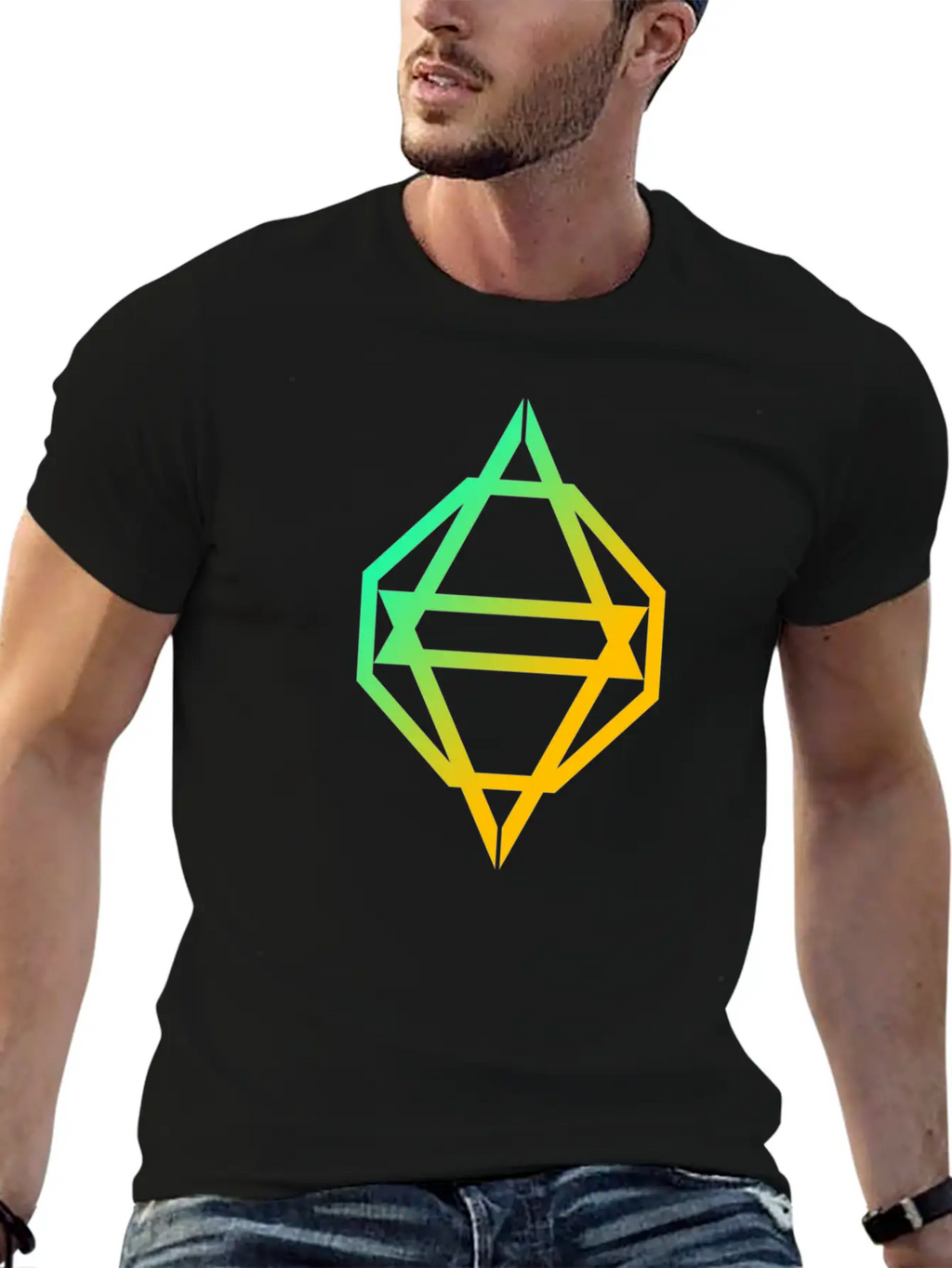 MODERN SYMBOL Relaxed Everyday Tee – Lightweight And Durable Cotton