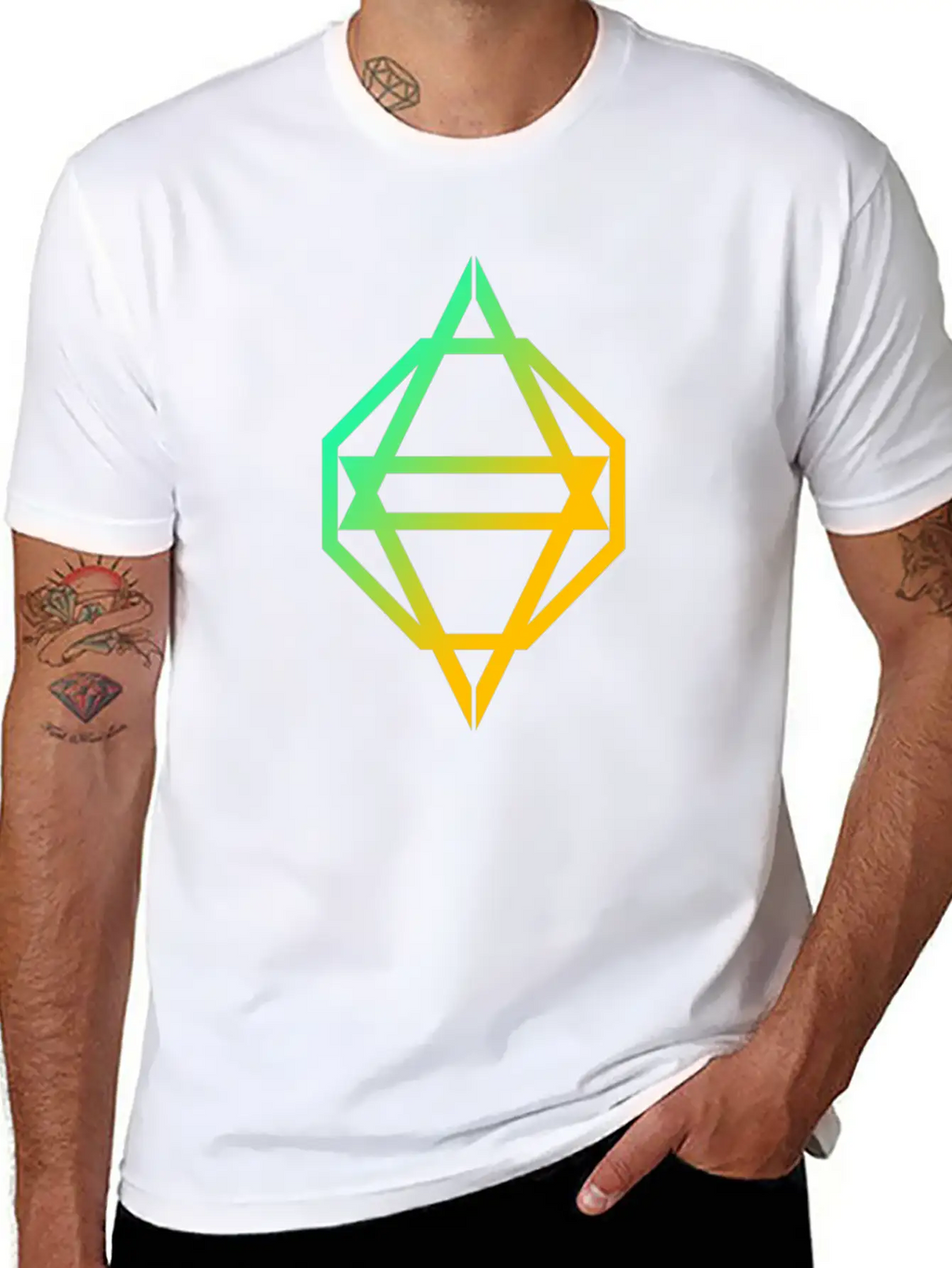 MODERN SYMBOL Relaxed Everyday Tee – Lightweight And Durable Cotton