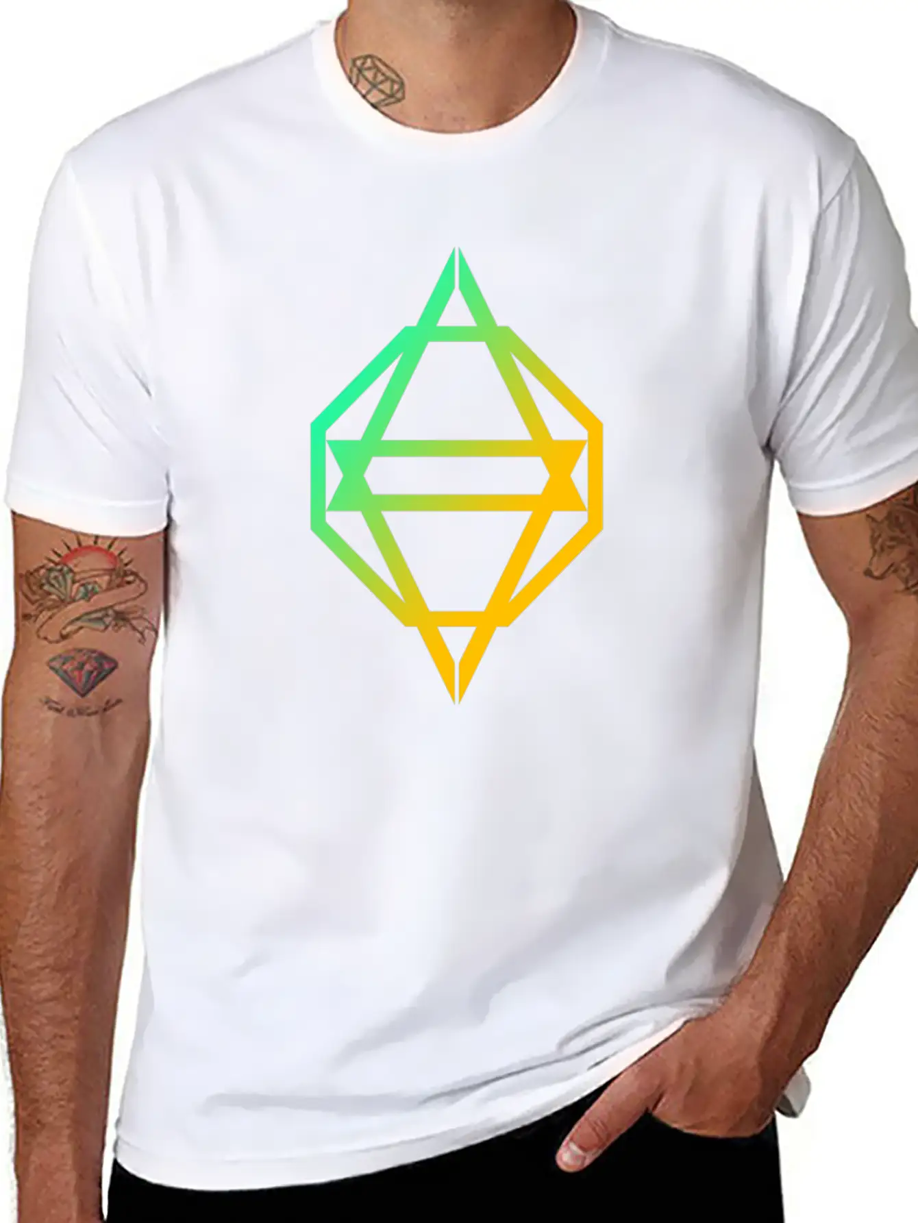 MODERN SYMBOL Relaxed Everyday Tee – Lightweight And Durable Cotton