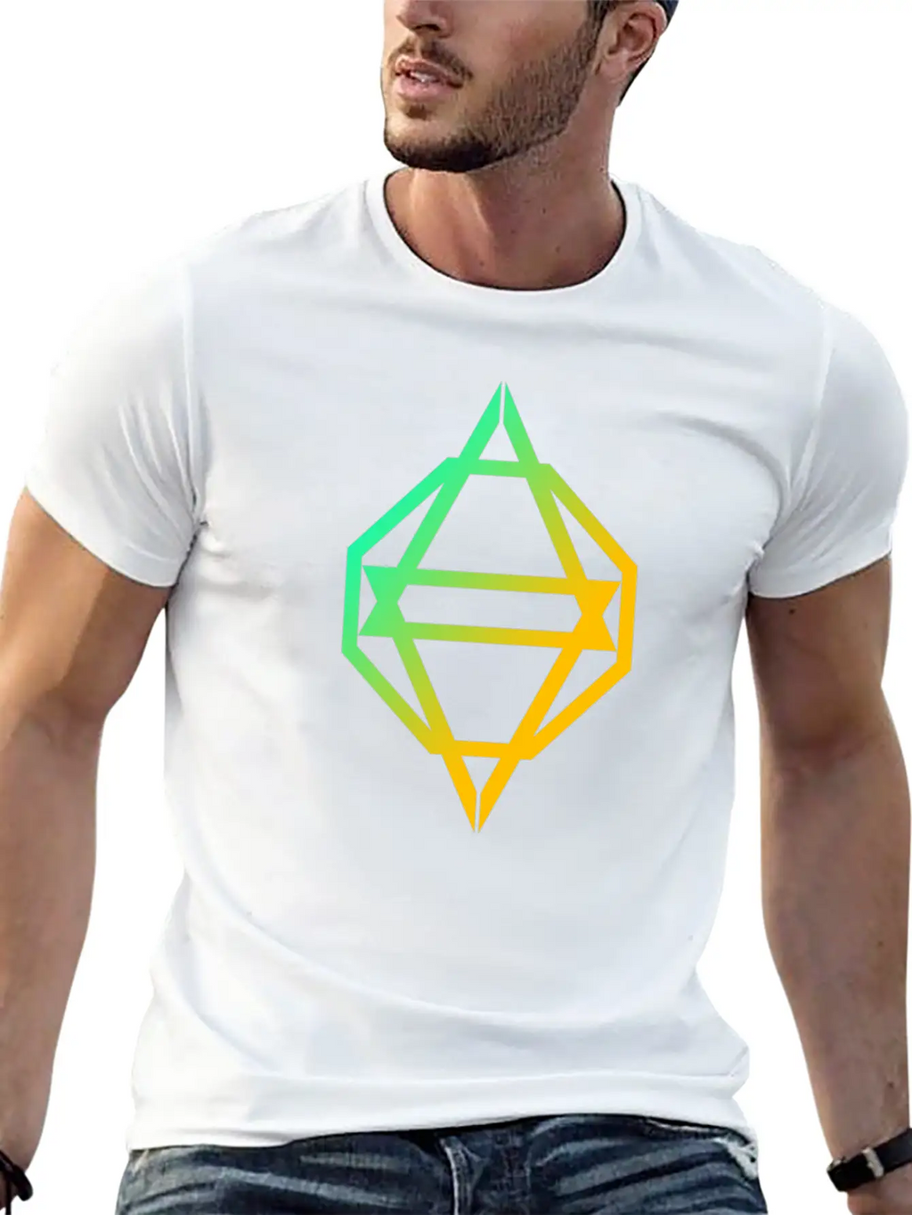 MODERN SYMBOL Relaxed Everyday Tee – Lightweight And Durable Cotton