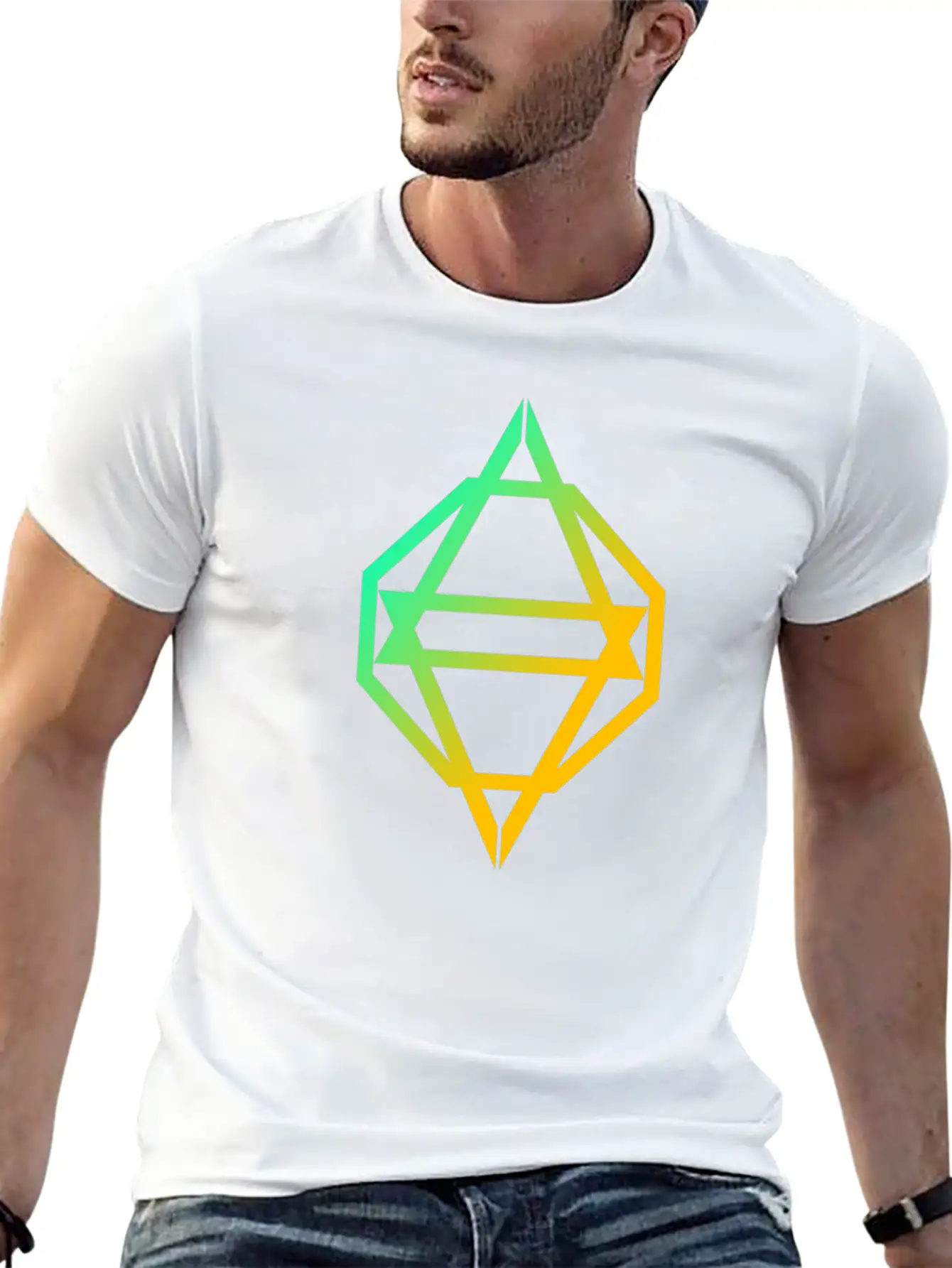 MODERN SYMBOL Relaxed Everyday Tee – Lightweight And Durable Cotton