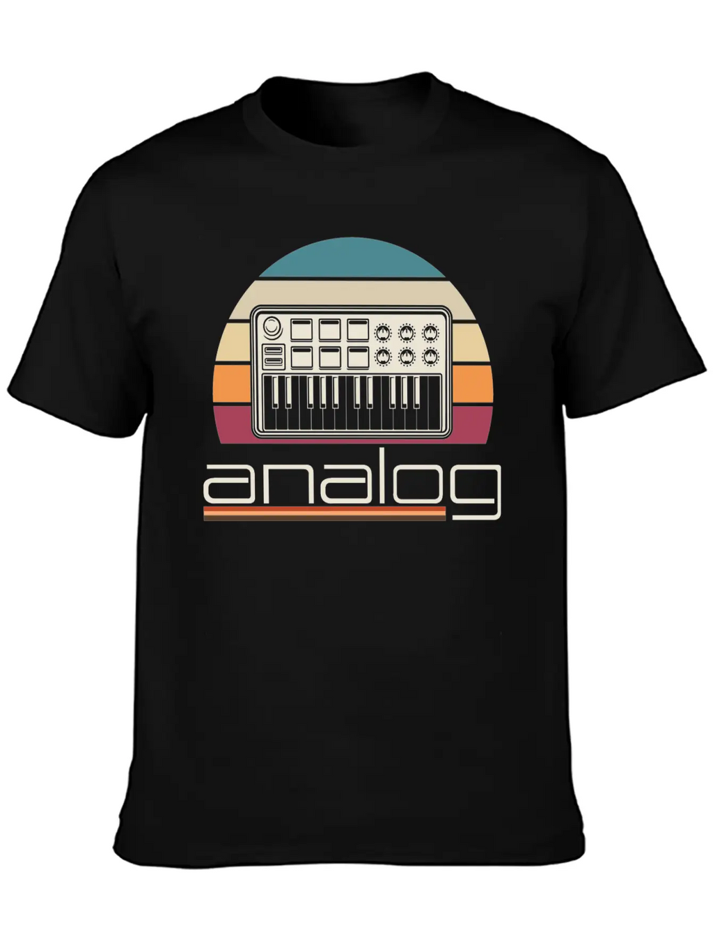 Modular Synthesizer Acid Analog Synth Musician Stylish Everyday T-Shirt – Unisex Basic Cotton Tee