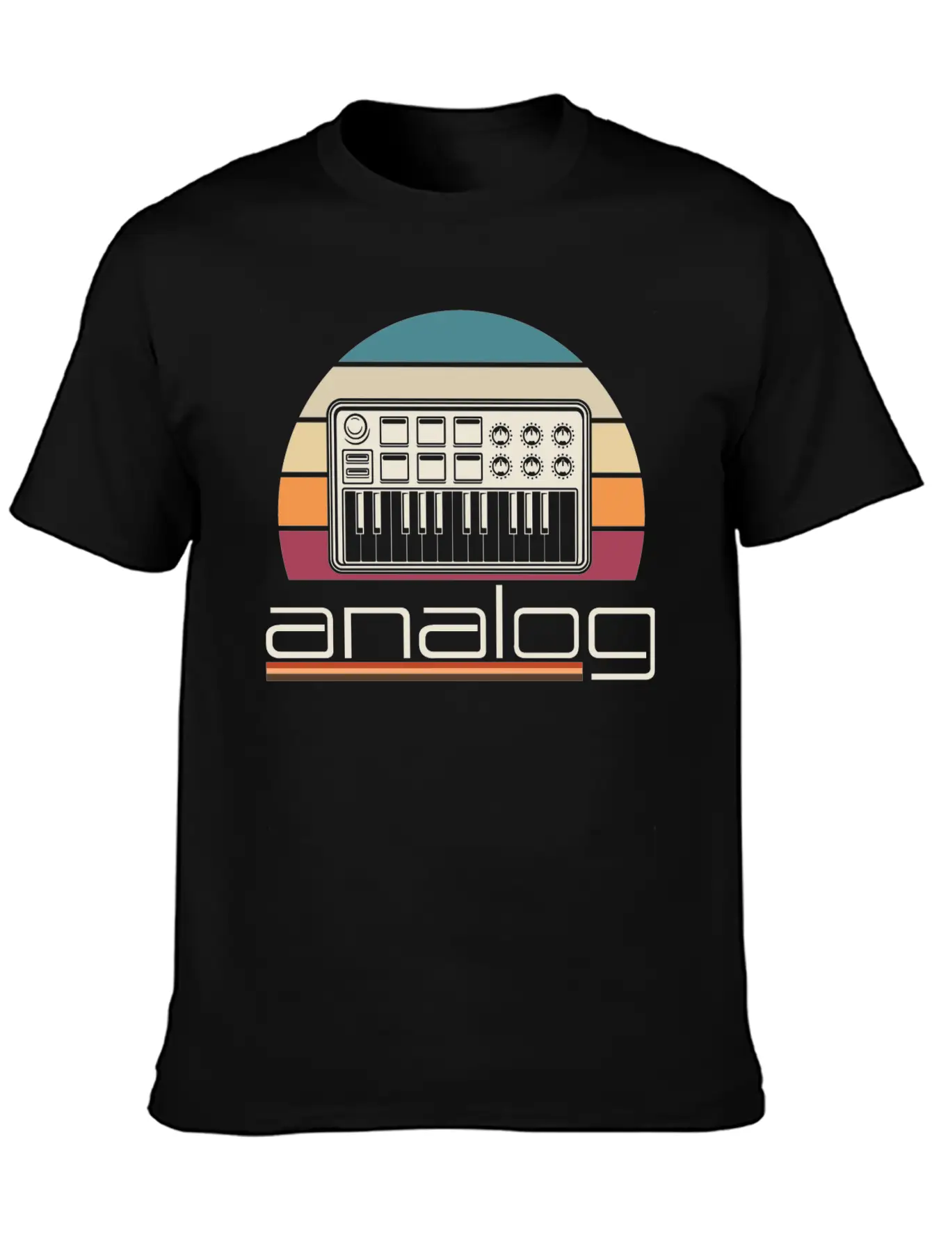 Modular Synthesizer Acid Analog Synth Musician Stylish Everyday T-Shirt – Unisex Basic Cotton Tee