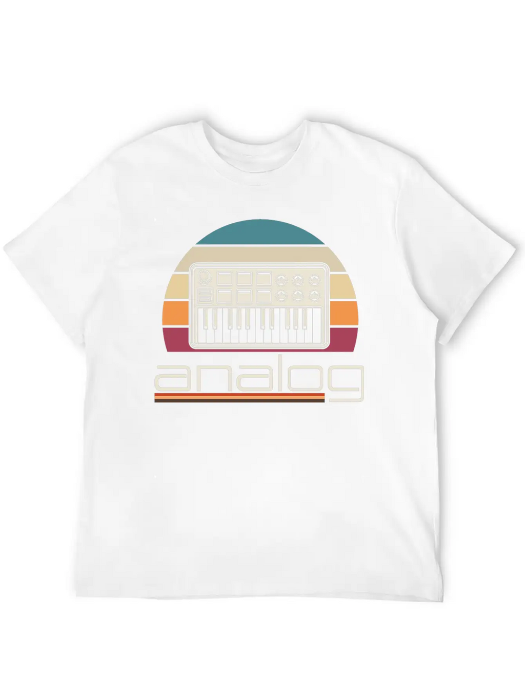 Modular Synthesizer Acid Analog Synth Musician Stylish Everyday T-Shirt – Unisex Basic Cotton Tee