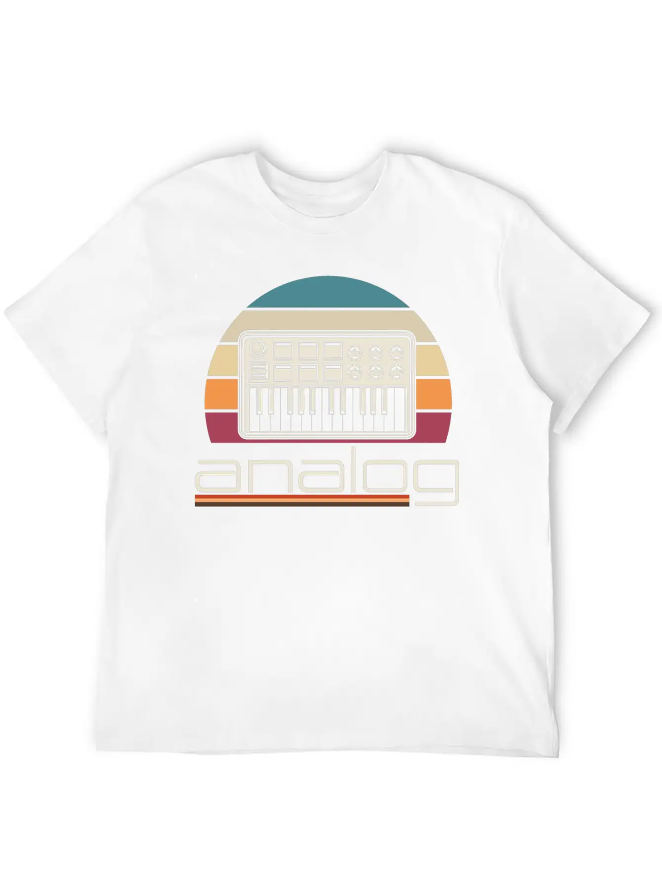 Modular Synthesizer Acid Analog Synth Musician Stylish Everyday T-Shirt – Unisex Basic Cotton Tee