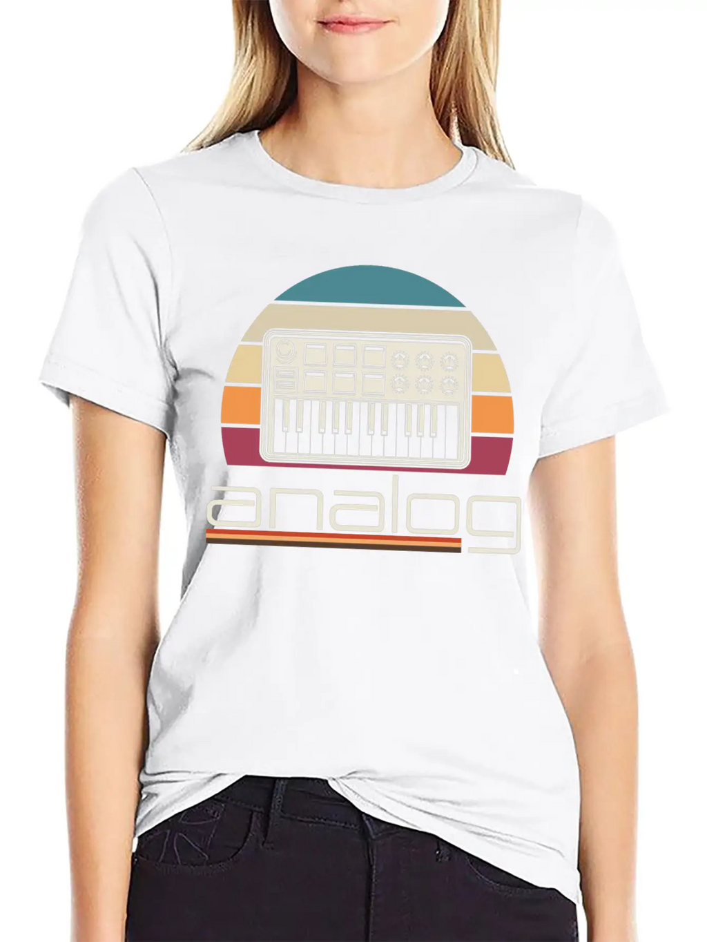 Modular Synthesizer Acid Analog Synth Musician Stylish Everyday T-Shirt – Unisex Basic Cotton Tee