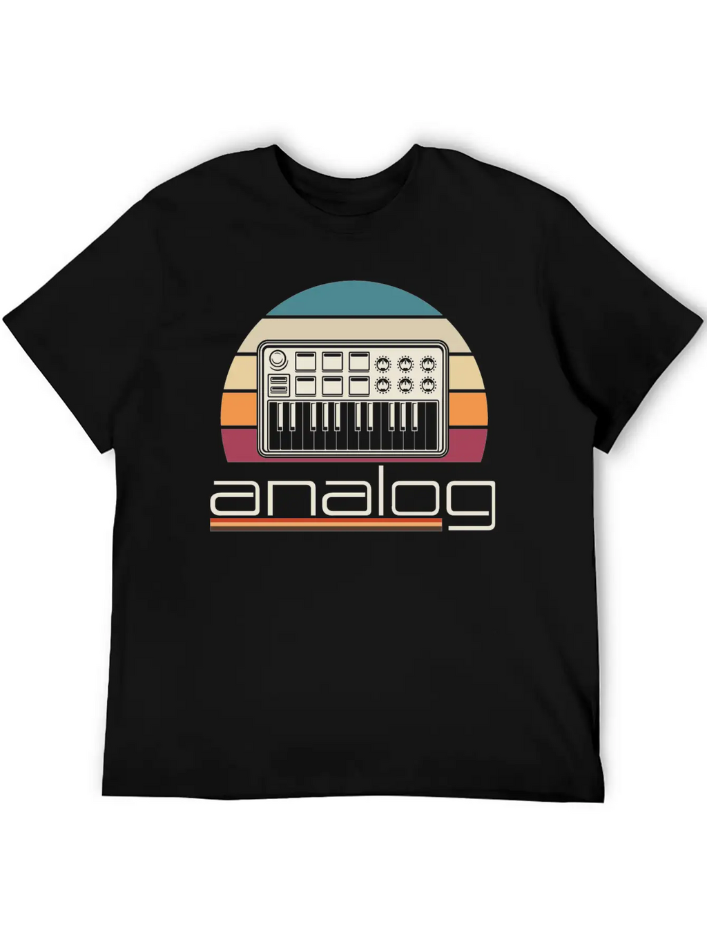 Modular Synthesizer Acid Analog Synth Musician Stylish Everyday T-Shirt – Unisex Basic Cotton Tee