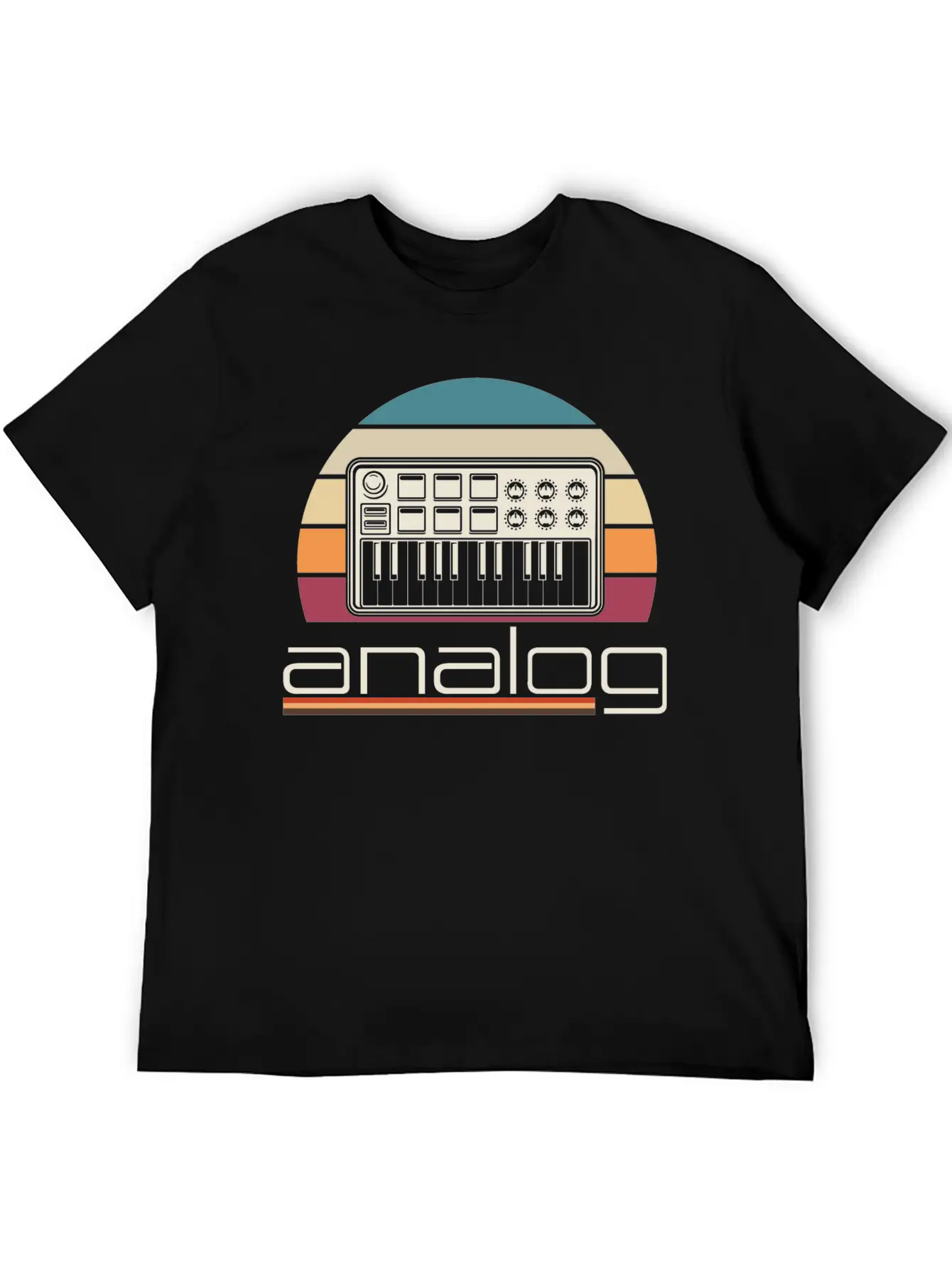 Modular Synthesizer Acid Analog Synth Musician Stylish Everyday T-Shirt – Unisex Basic Cotton Tee