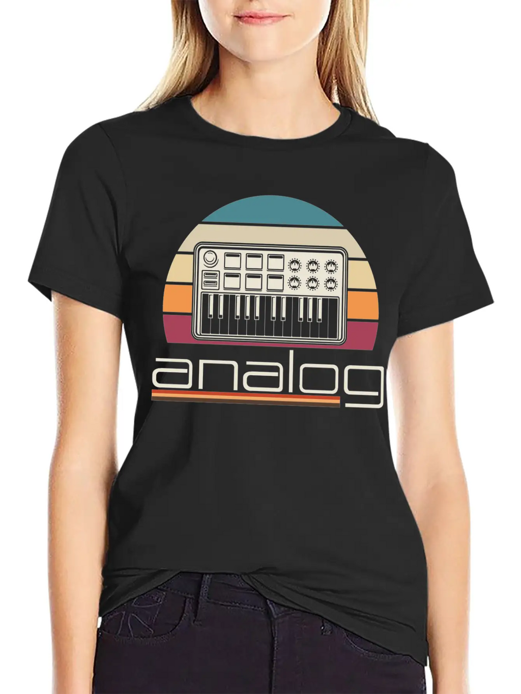 Modular Synthesizer Acid Analog Synth Musician Stylish Everyday T-Shirt – Unisex Basic Cotton Tee