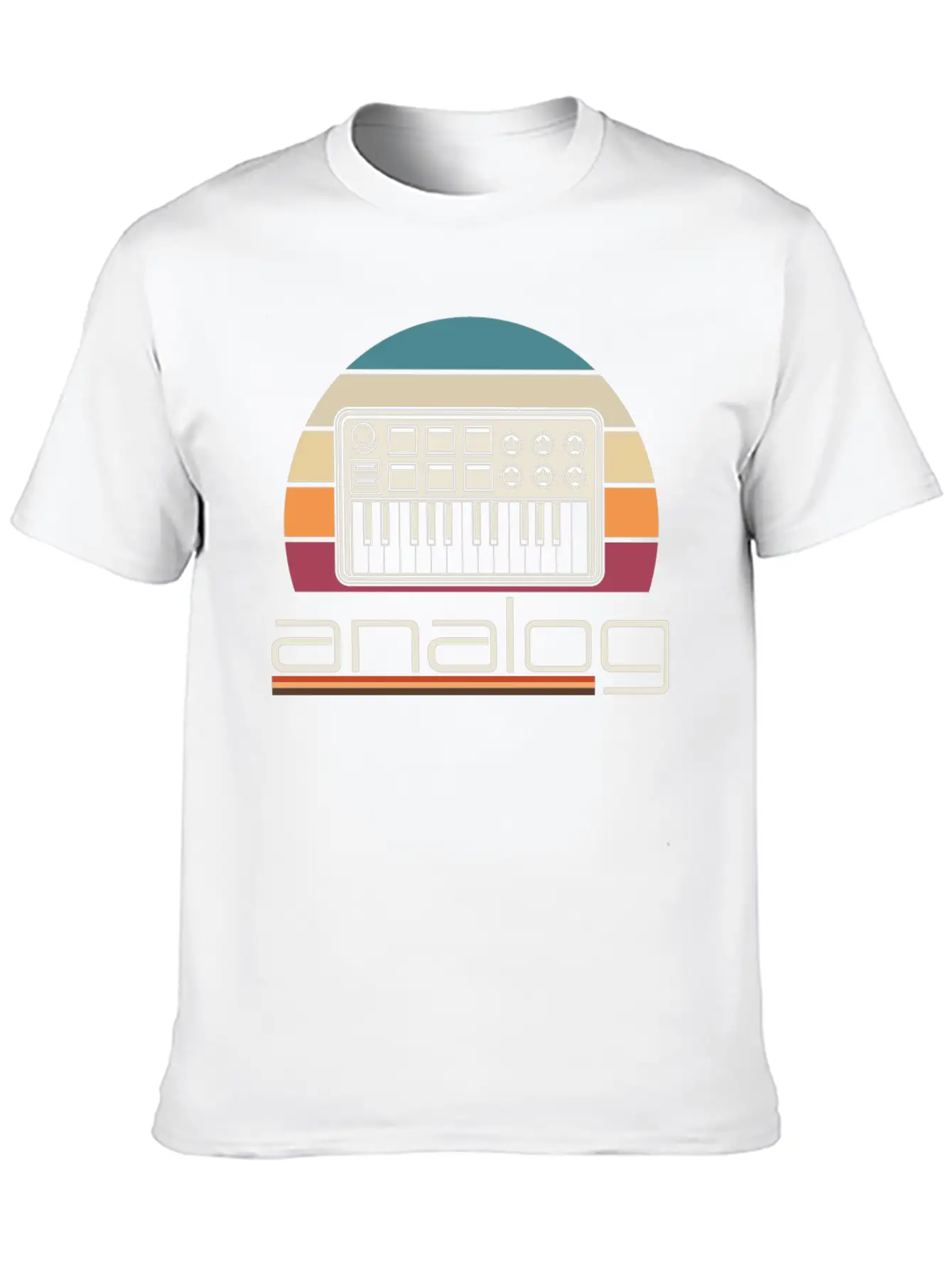 Modular Synthesizer Acid Analog Synth Musician Stylish Everyday T-Shirt – Unisex Basic Cotton Tee