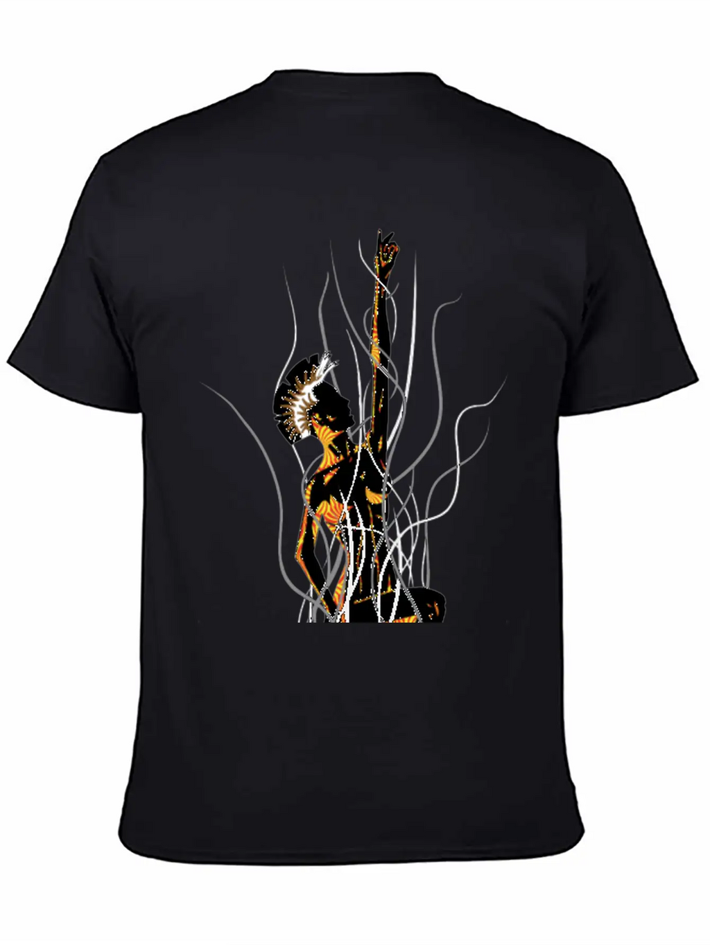 Mohawk Breathable Graphic T-Shirt – Perfect For Casual Days