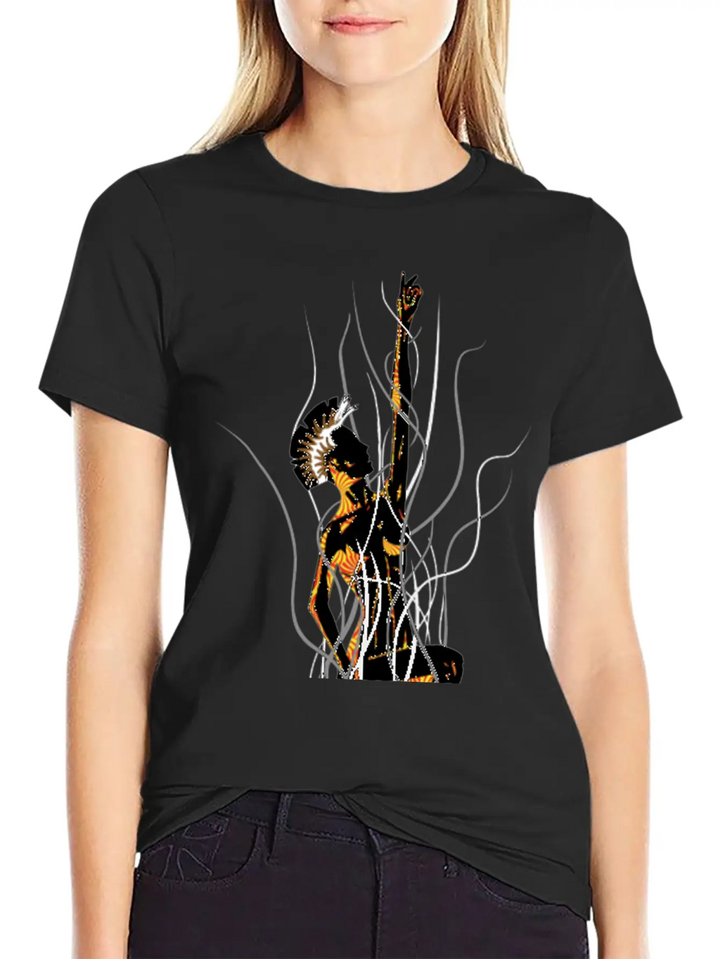 Mohawk Breathable Graphic T-Shirt – Perfect For Casual Days