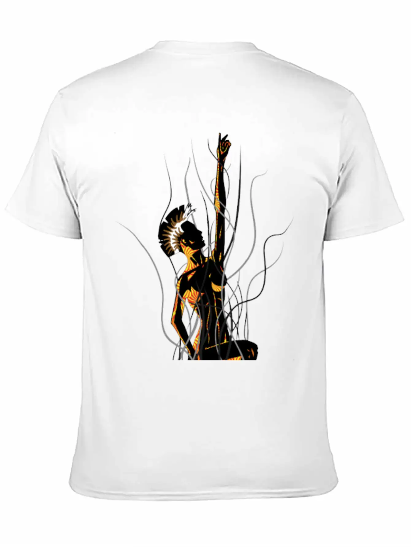 Mohawk Breathable Graphic T-Shirt – Perfect For Casual Days