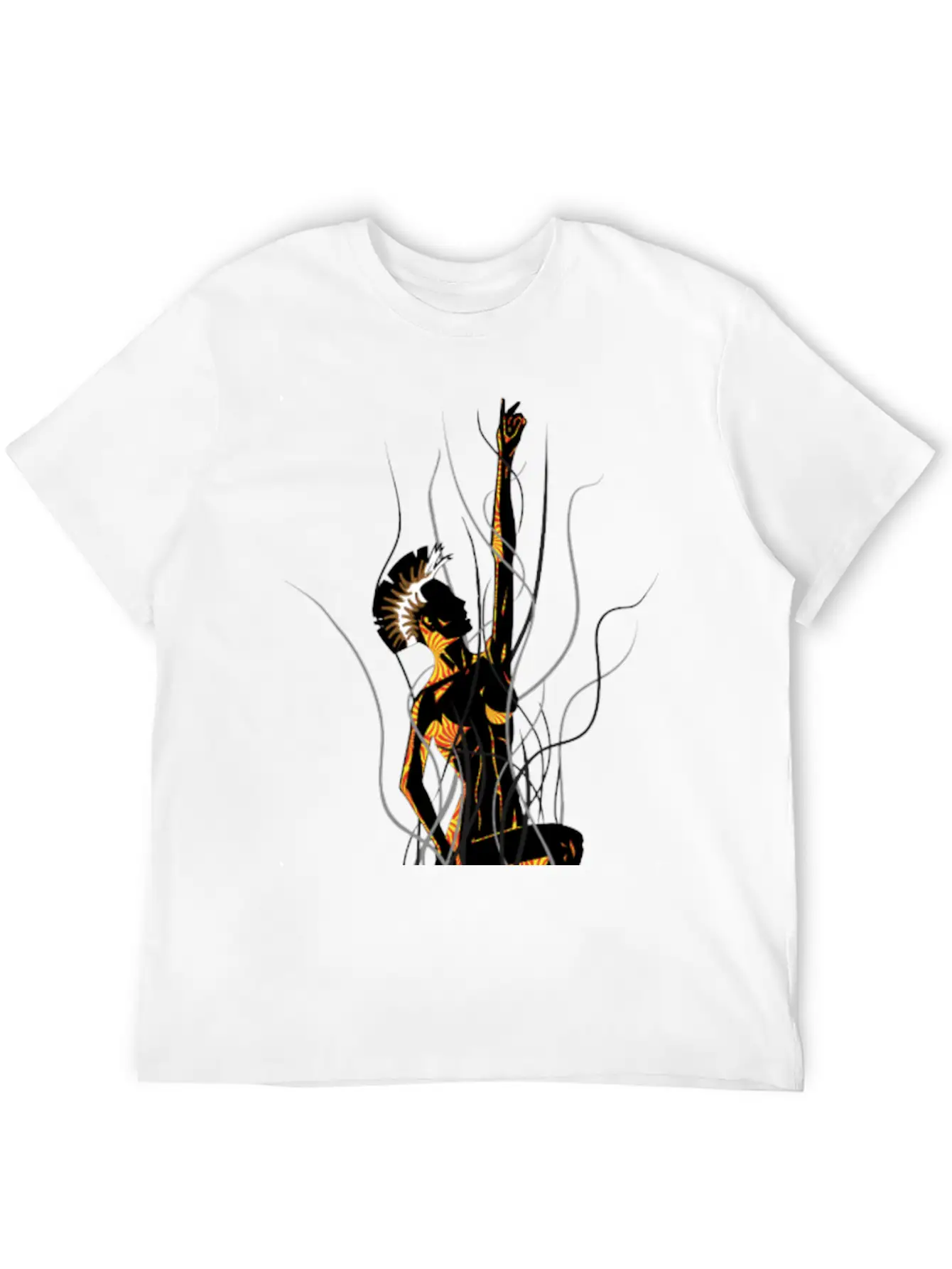 Mohawk Breathable Graphic T-Shirt – Perfect For Casual Days