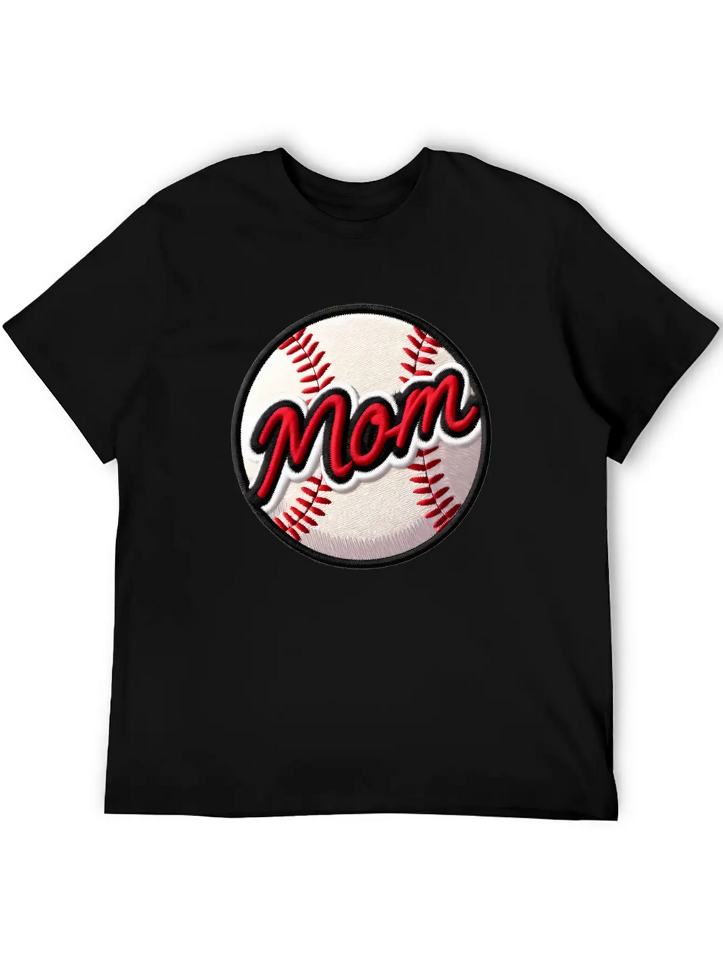 Mom Baseball By DMH Basic Graphic T-Shirt – Daily Comfort In Soft Cotton