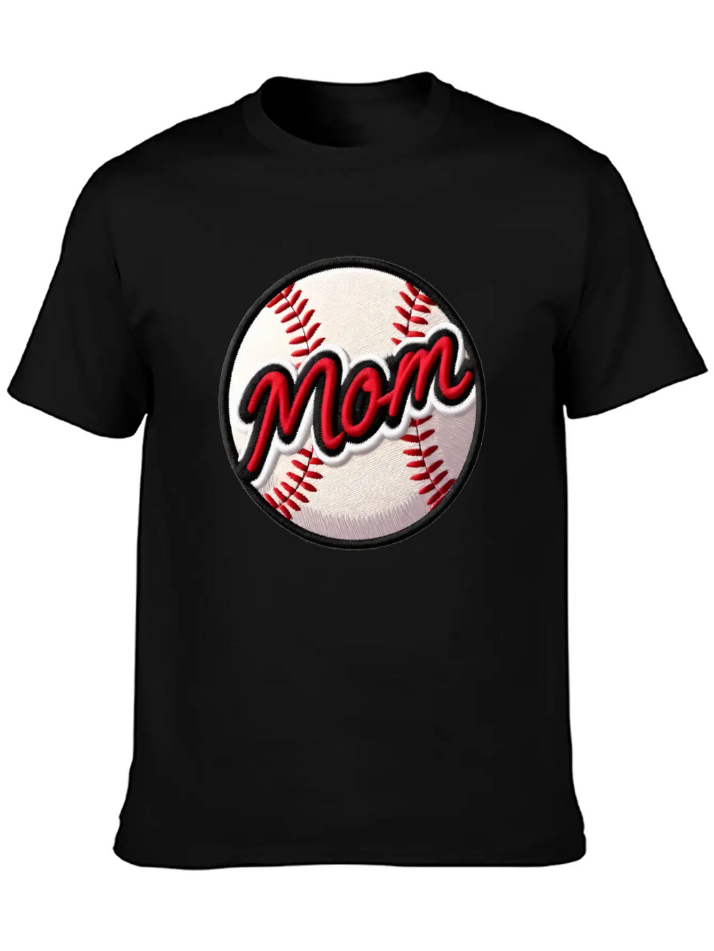 Mom Baseball By DMH Basic Graphic T-Shirt – Daily Comfort In Soft Cotton