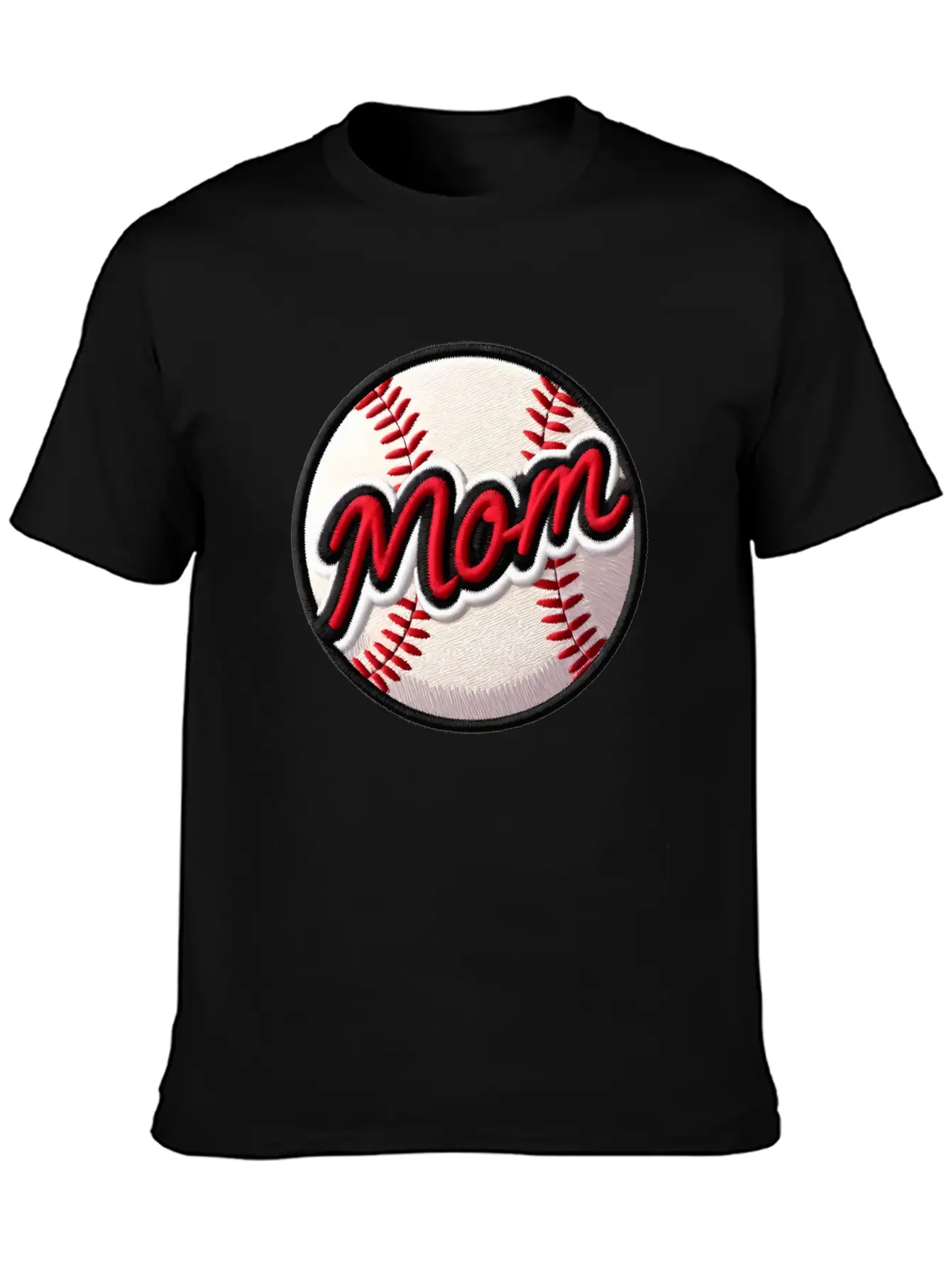 Mom Baseball By DMH Basic Graphic T-Shirt – Daily Comfort In Soft Cotton