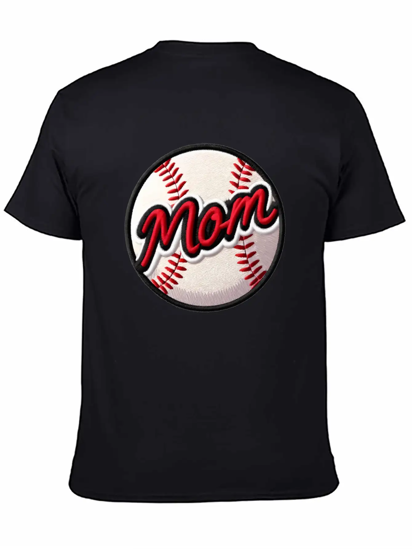 Mom Baseball By DMH Basic Graphic T-Shirt – Daily Comfort In Soft Cotton