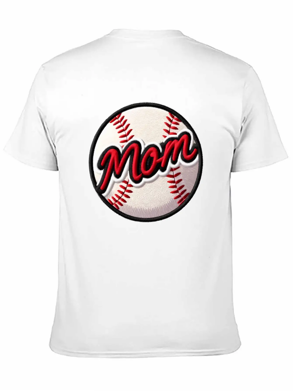 Mom Baseball By DMH Basic Graphic T-Shirt – Daily Comfort In Soft Cotton