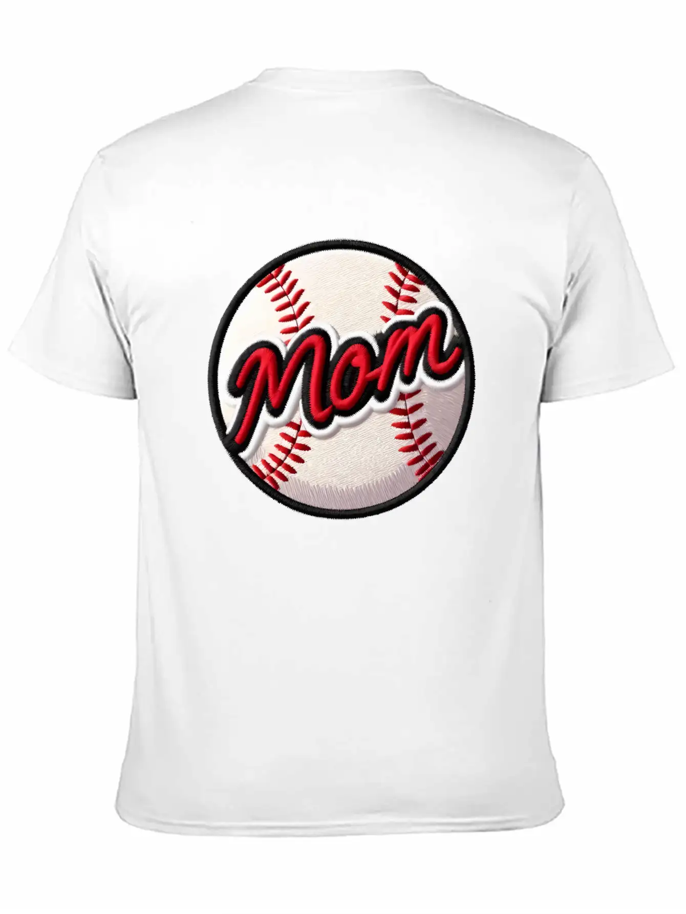 Mom Baseball By DMH Basic Graphic T-Shirt – Daily Comfort In Soft Cotton