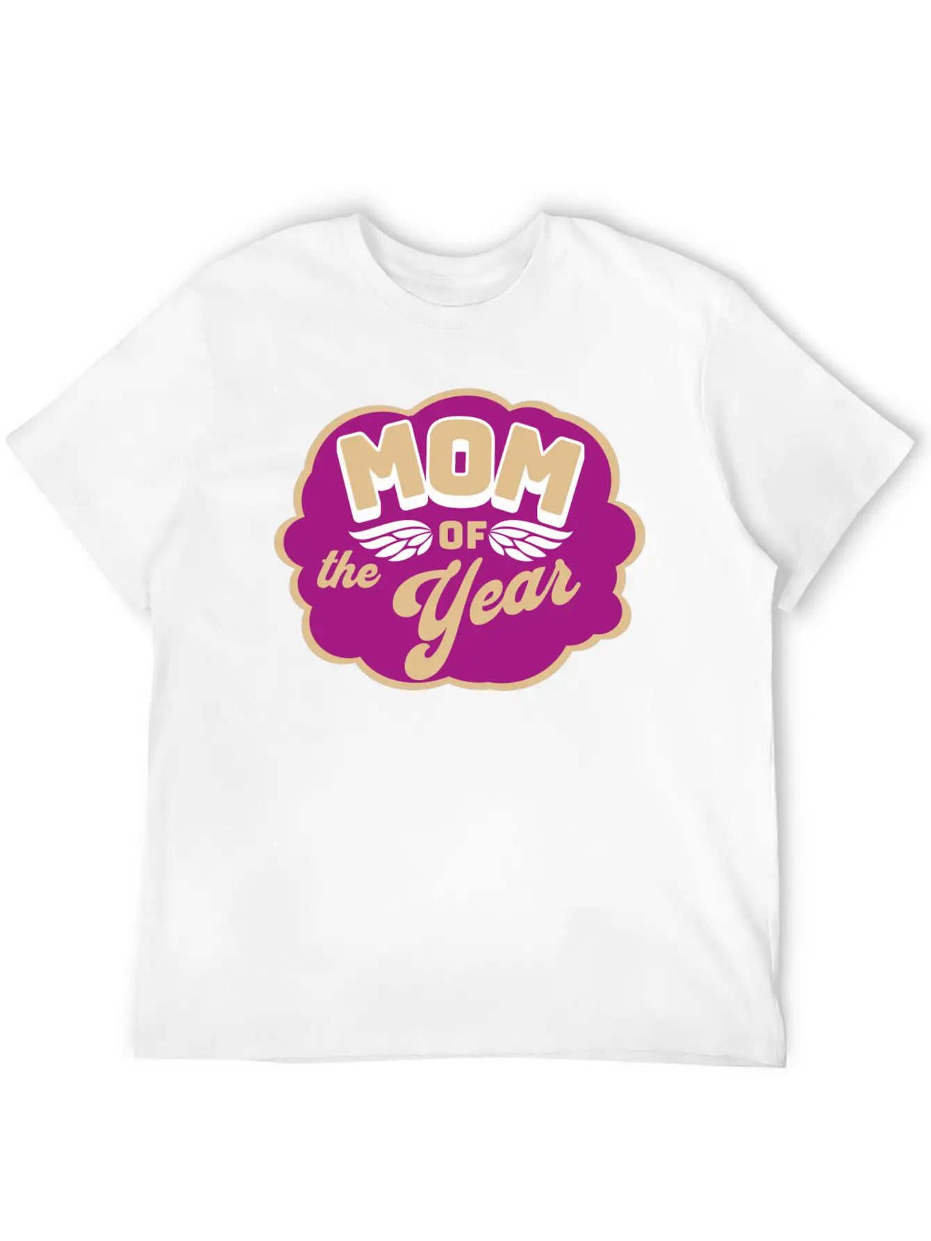 Mom Of The Year Best Mom In The World Gift Idea Basic Graphic T-Shirt – Daily Comfort In Soft Cotton
