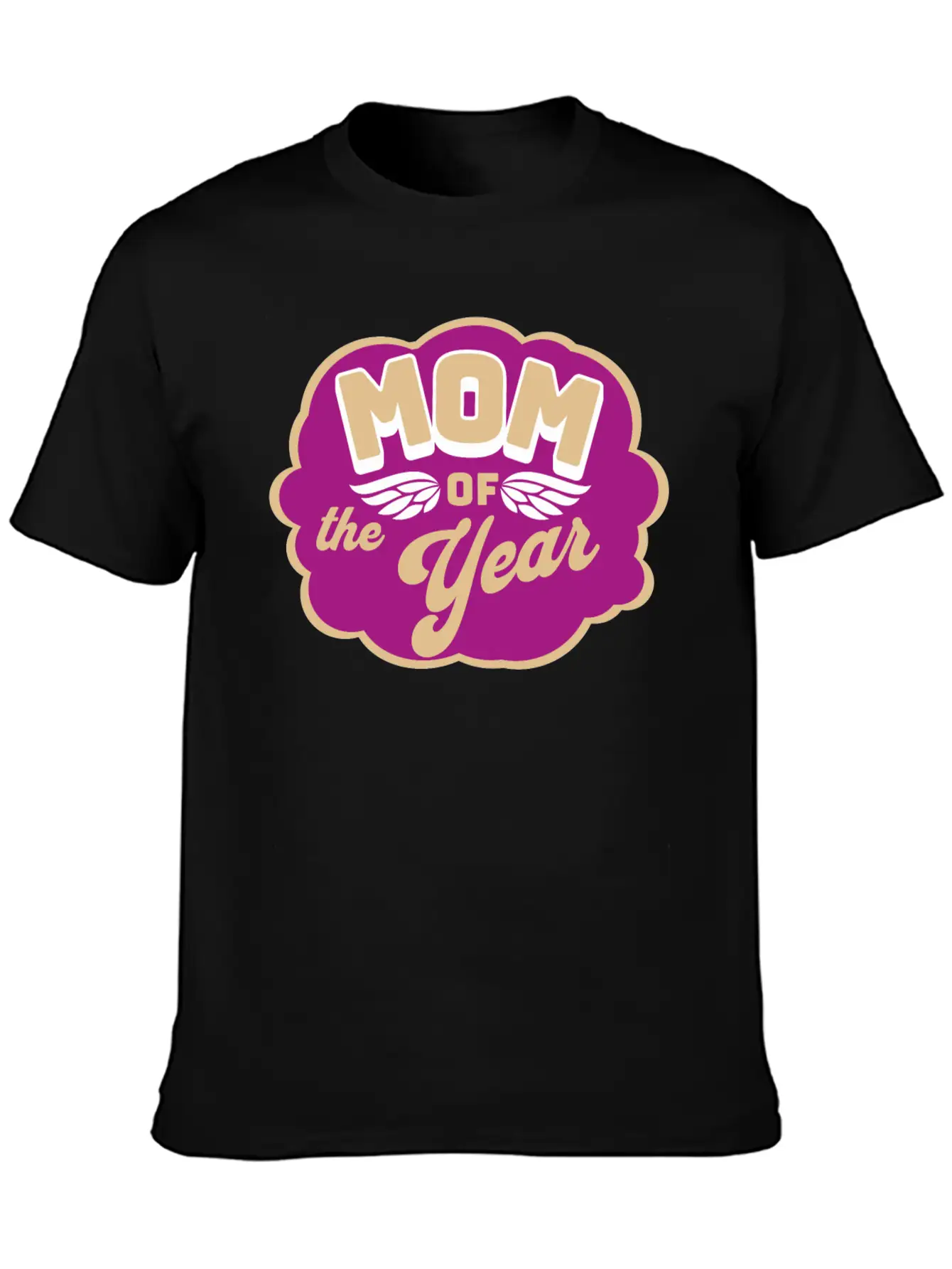 Mom Of The Year Best Mom In The World Gift Idea Basic Graphic T-Shirt – Daily Comfort In Soft Cotton