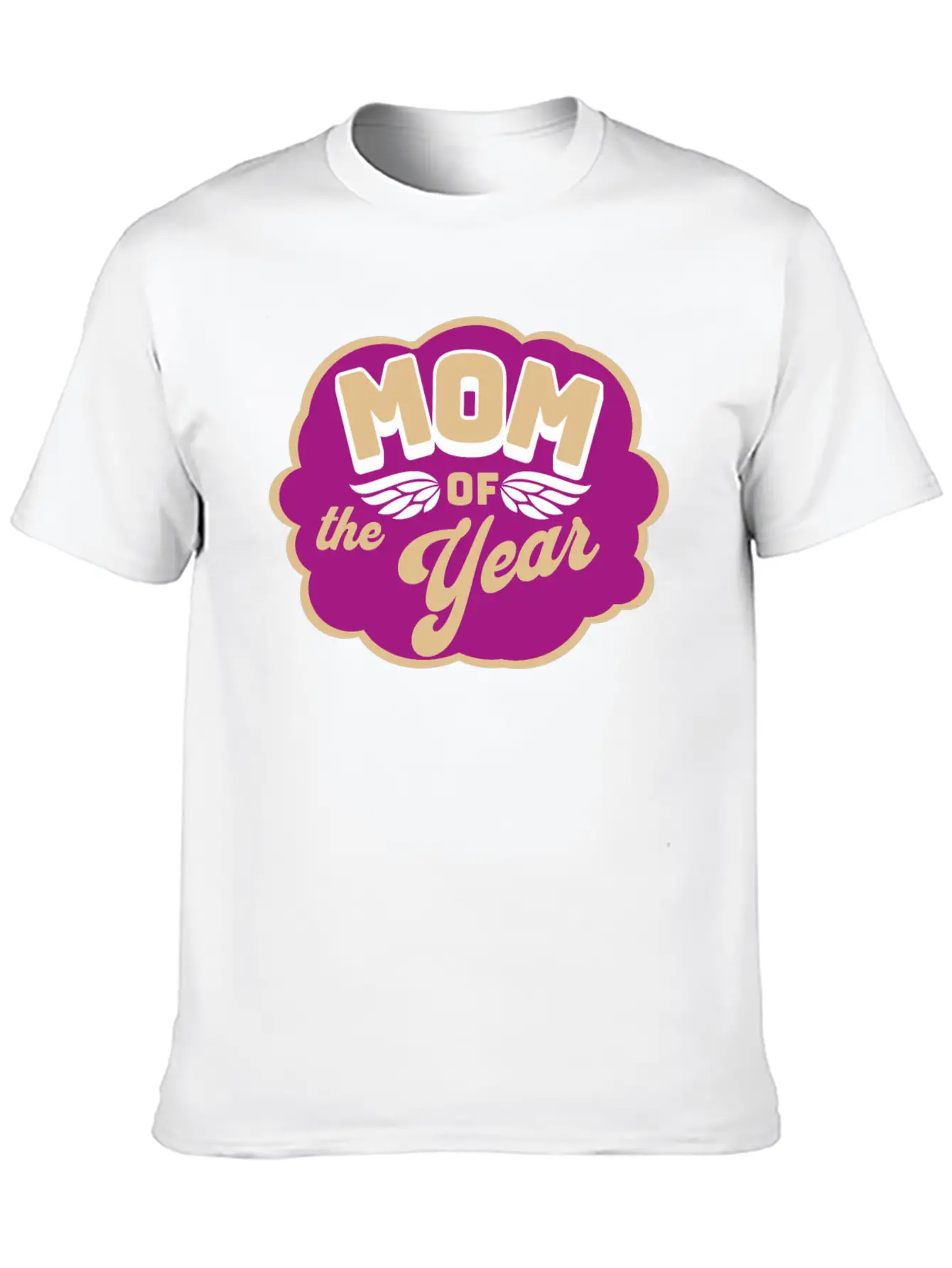Mom Of The Year Best Mom In The World Gift Idea Basic Graphic T-Shirt – Daily Comfort In Soft Cotton