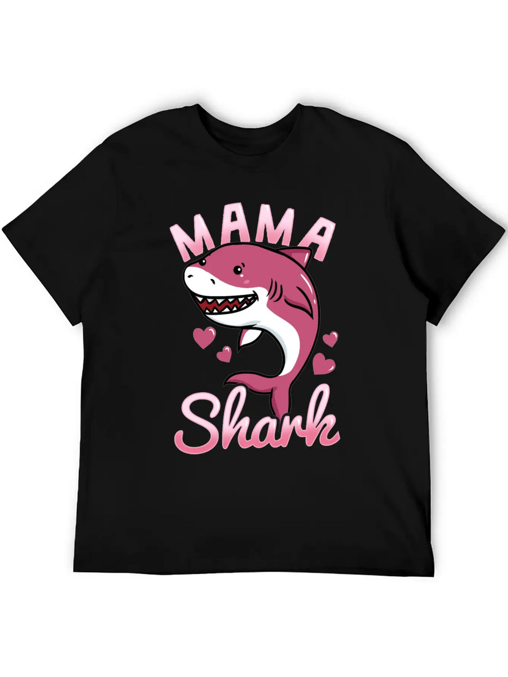 Mom Shark Unisex Casual T-Shirt – Clean Design For Daily Comfort