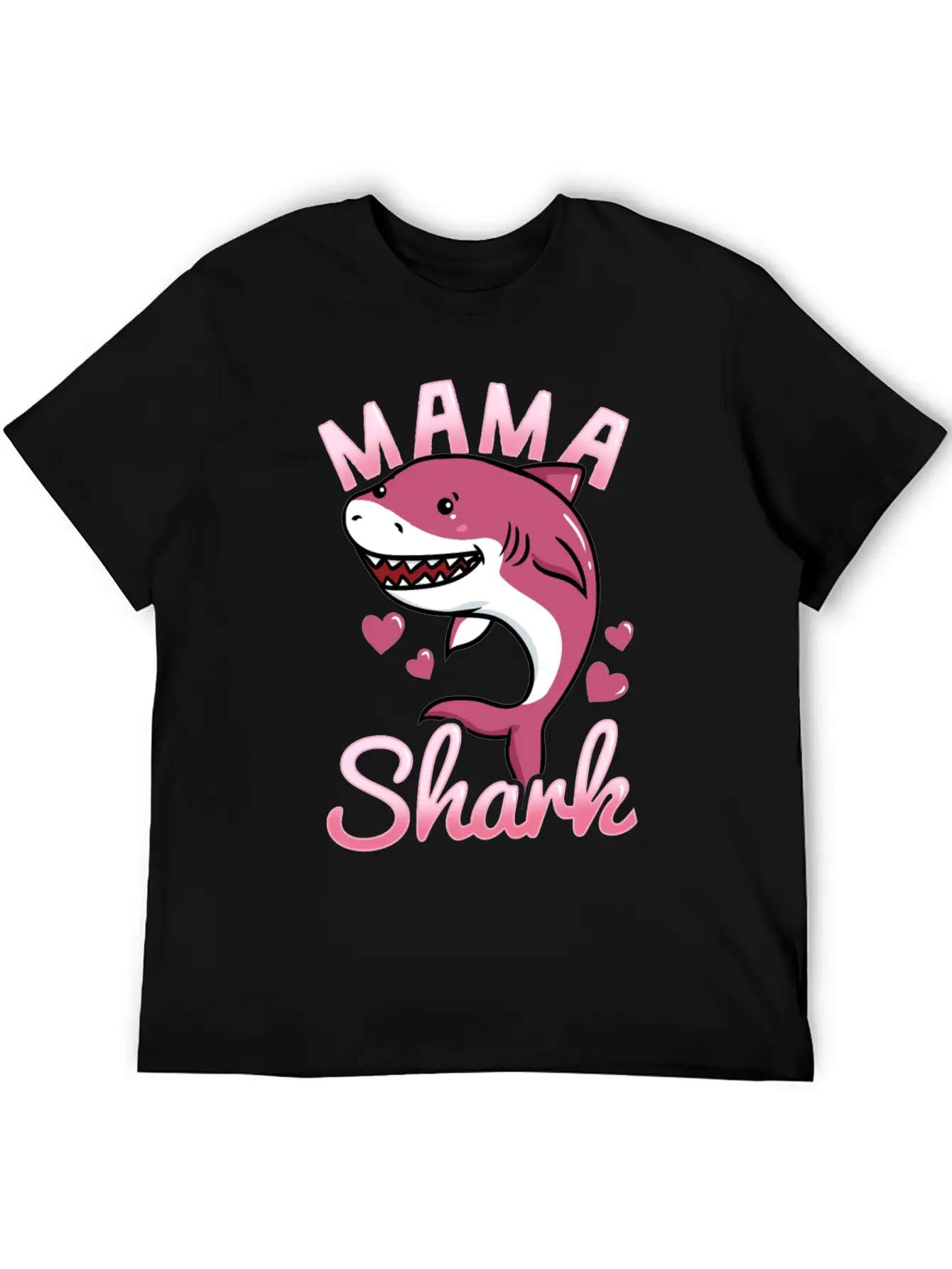 Mom Shark Unisex Casual T-Shirt – Clean Design For Daily Comfort