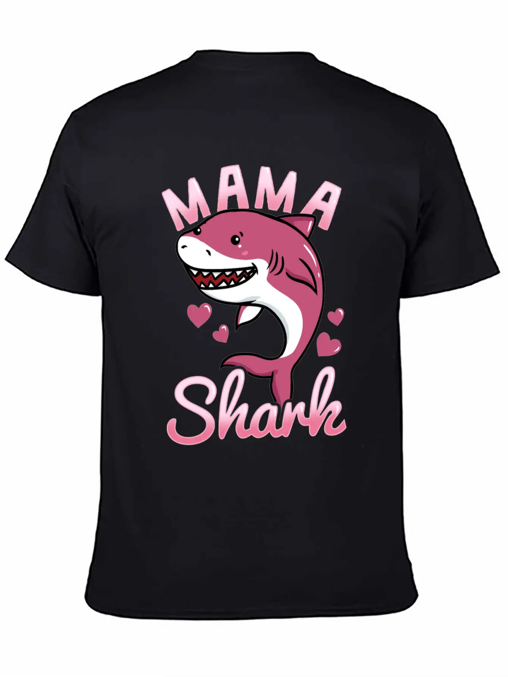 Mom Shark Unisex Casual T-Shirt – Clean Design For Daily Comfort